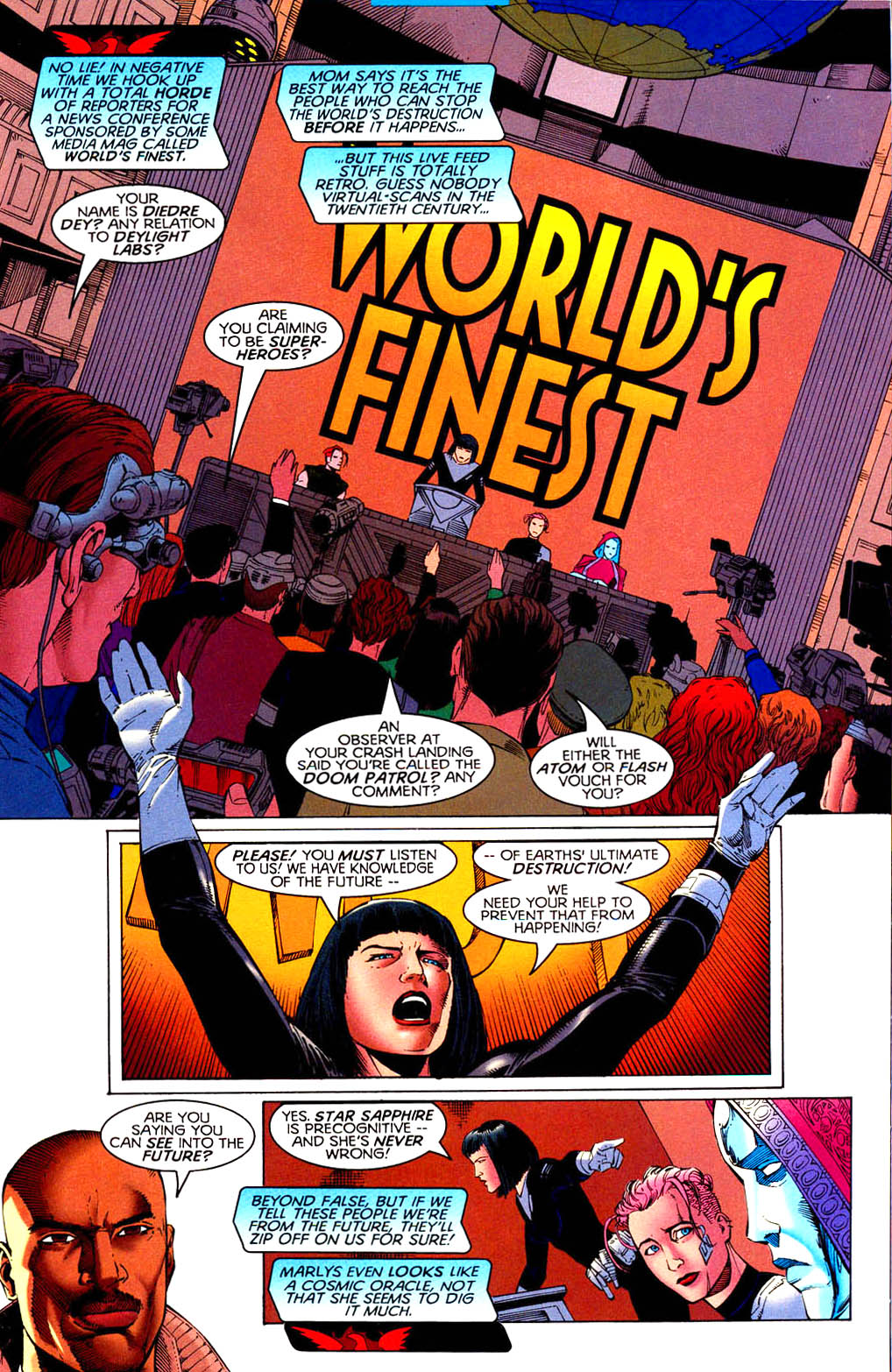 Read online Tangent Comics/ Doom Patrol comic -  Issue # Full - 18
