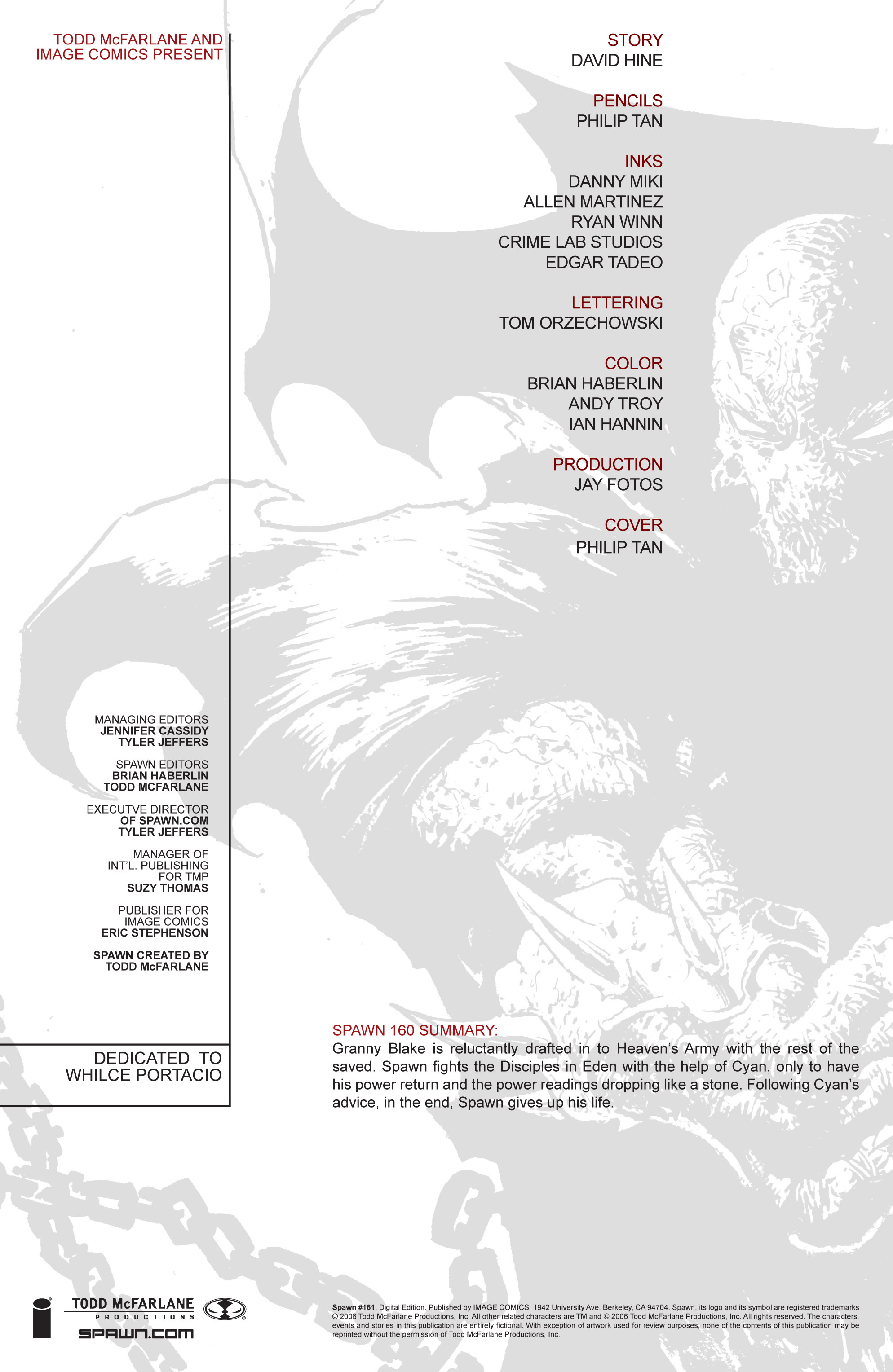 Read online Spawn comic -  Issue #161 - 2