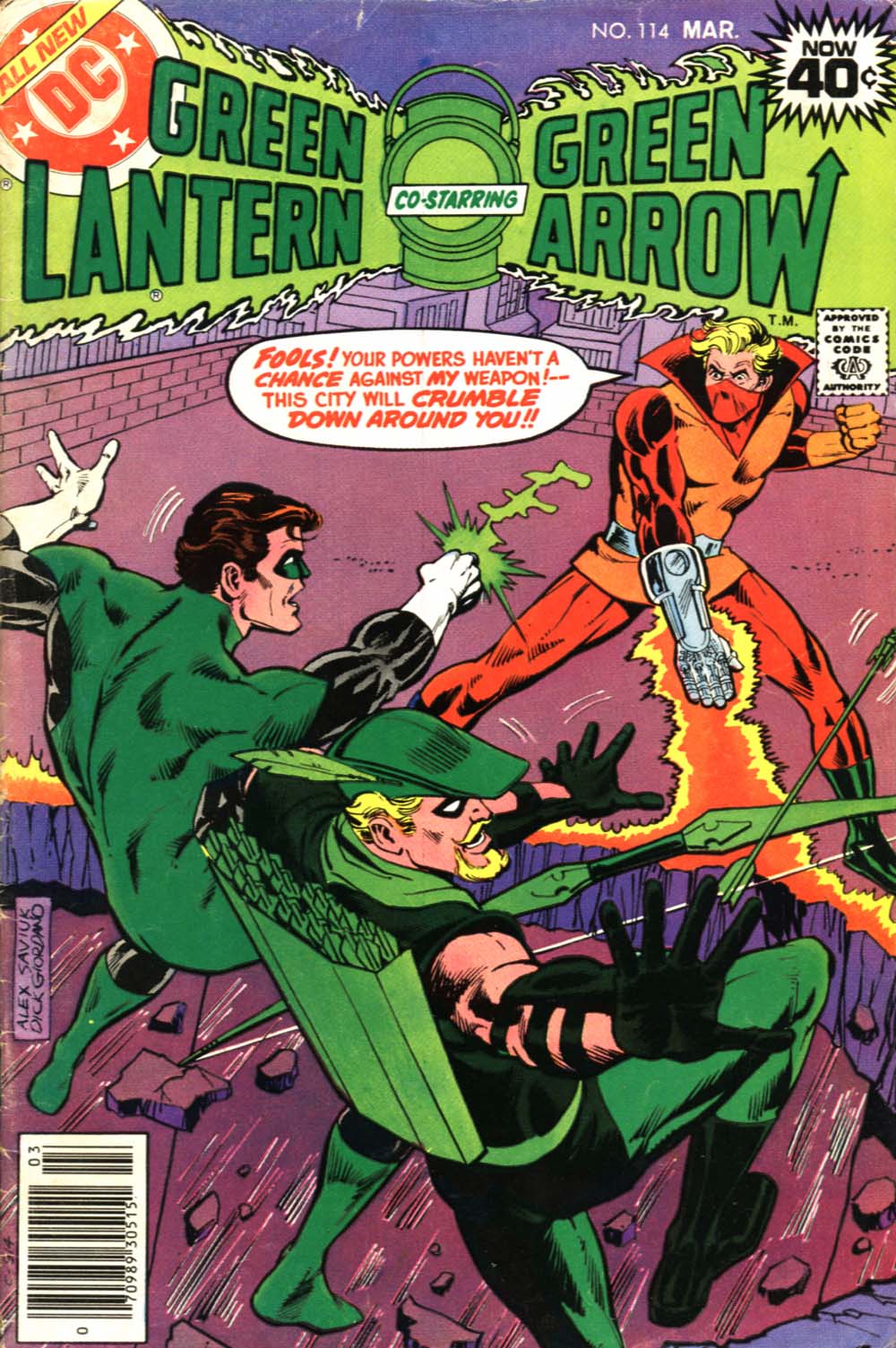 Read online Green Lantern (1960) comic -  Issue #114 - 1