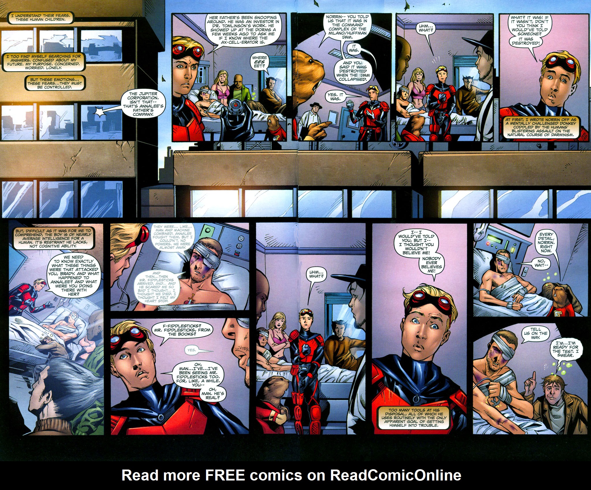 Read online Freshmen II: Fundamentals of Fear comic -  Issue #4 - 7