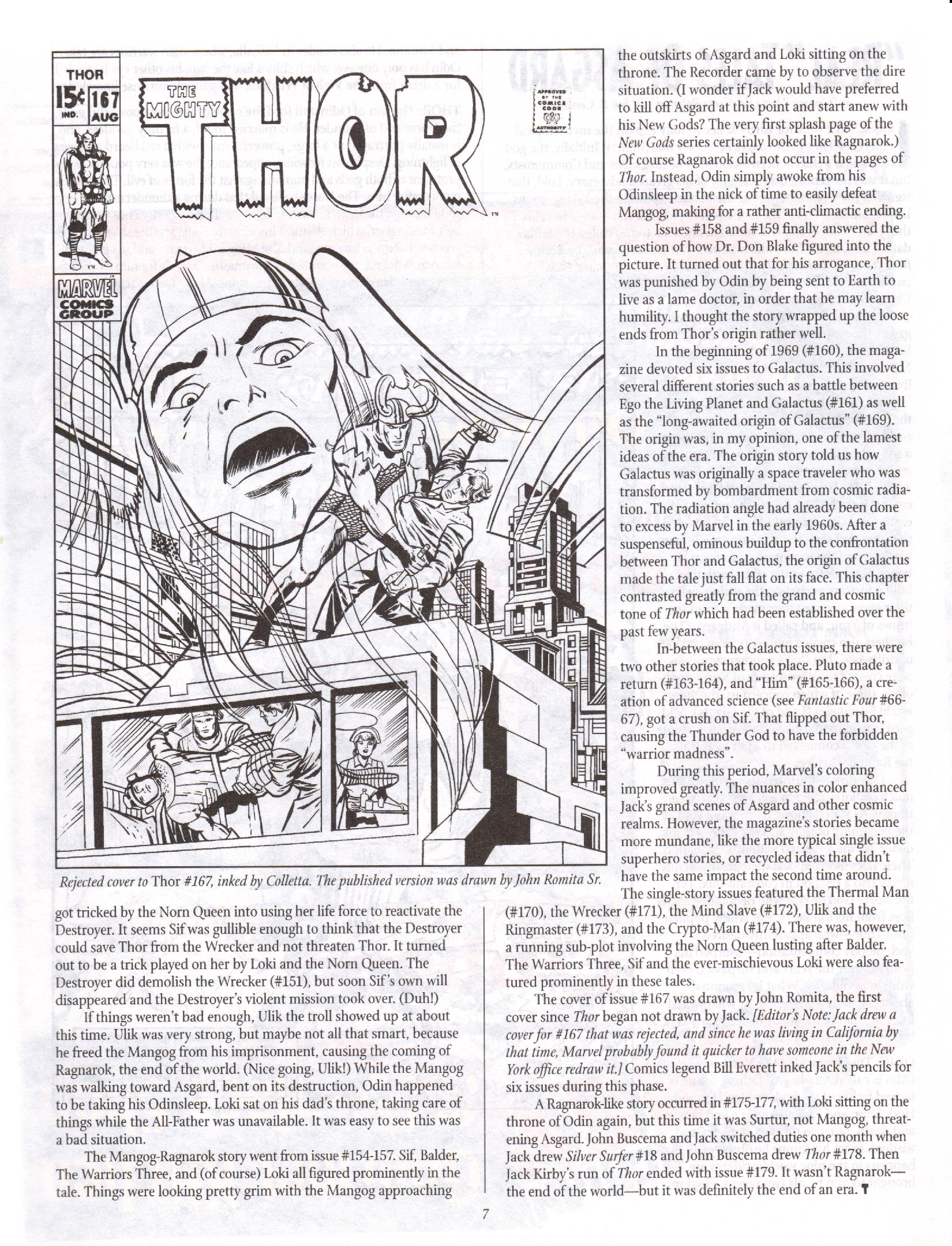 Read online The Jack Kirby Collector comic -  Issue #14 - 7