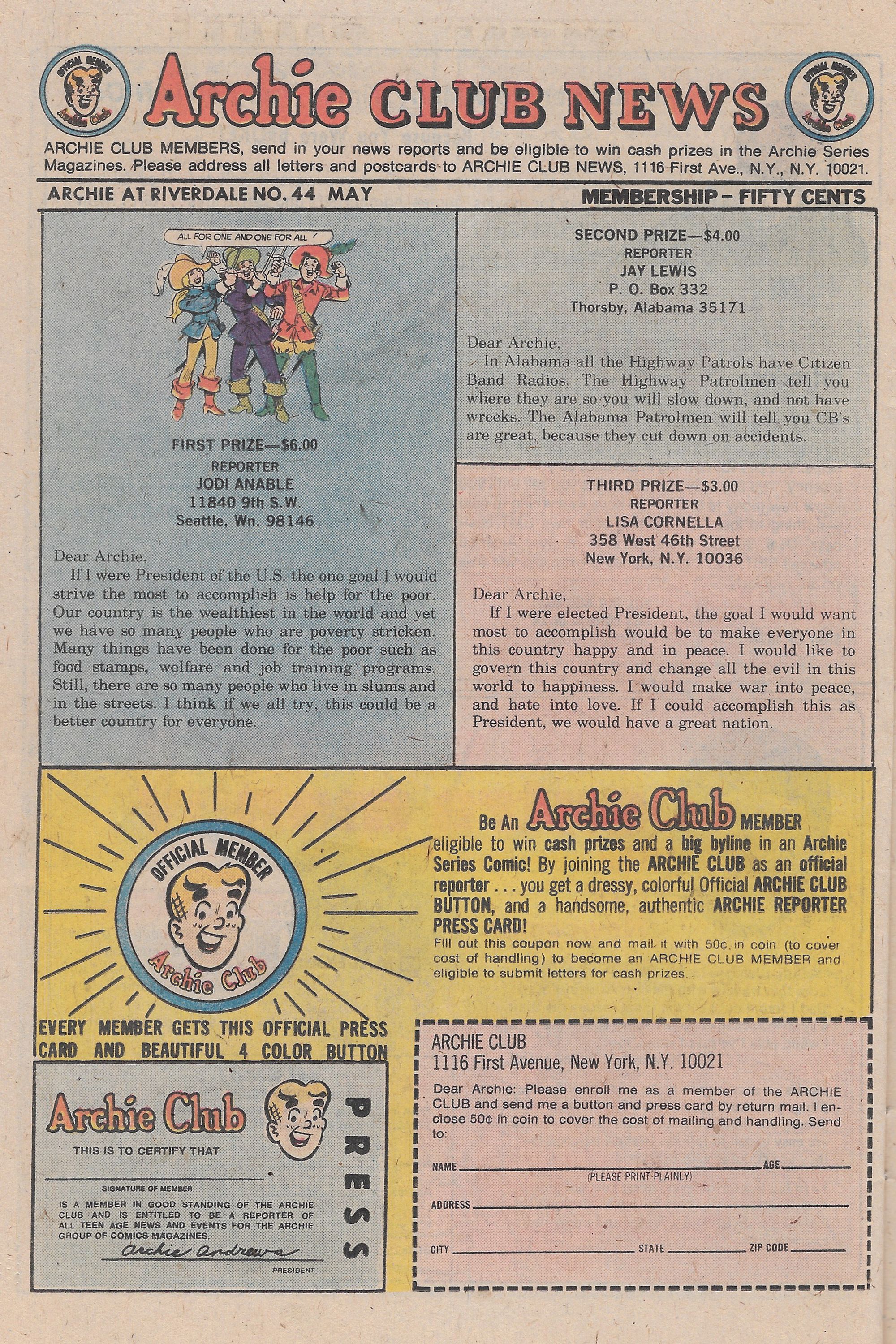 Read online Archie at Riverdale High (1972) comic -  Issue #44 - 26