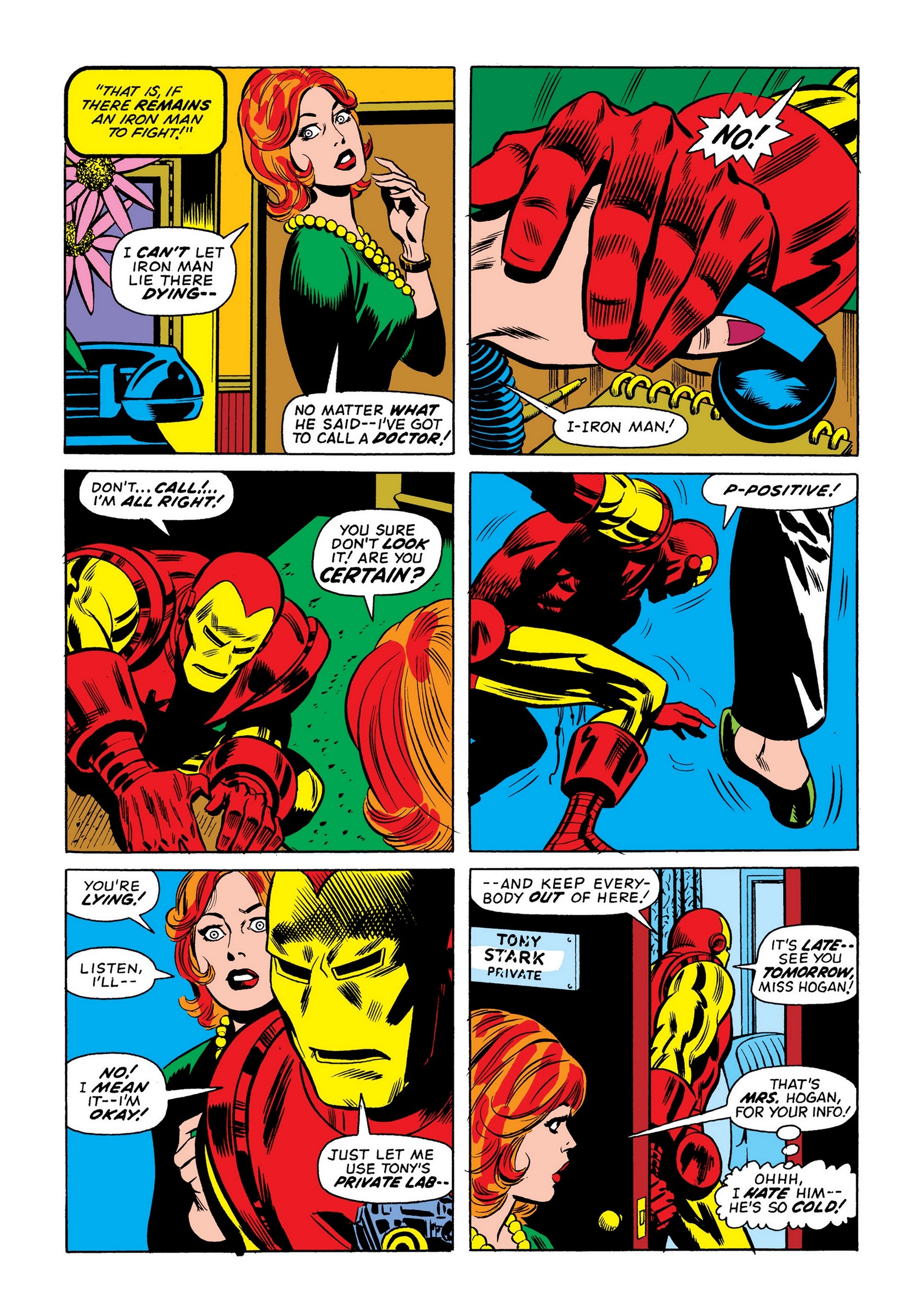 Read online Marvel Masterworks: The Invincible Iron Man comic -  Issue # TPB 9 (Part 1) - 99