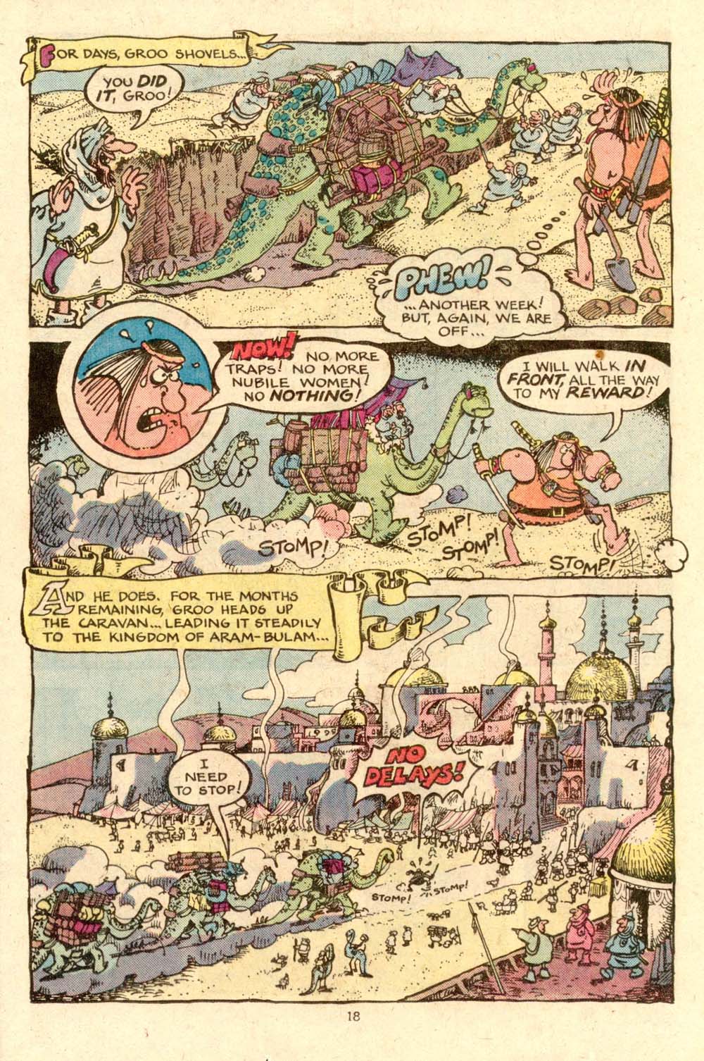 Read online Groo the Wanderer comic -  Issue #3 - 19