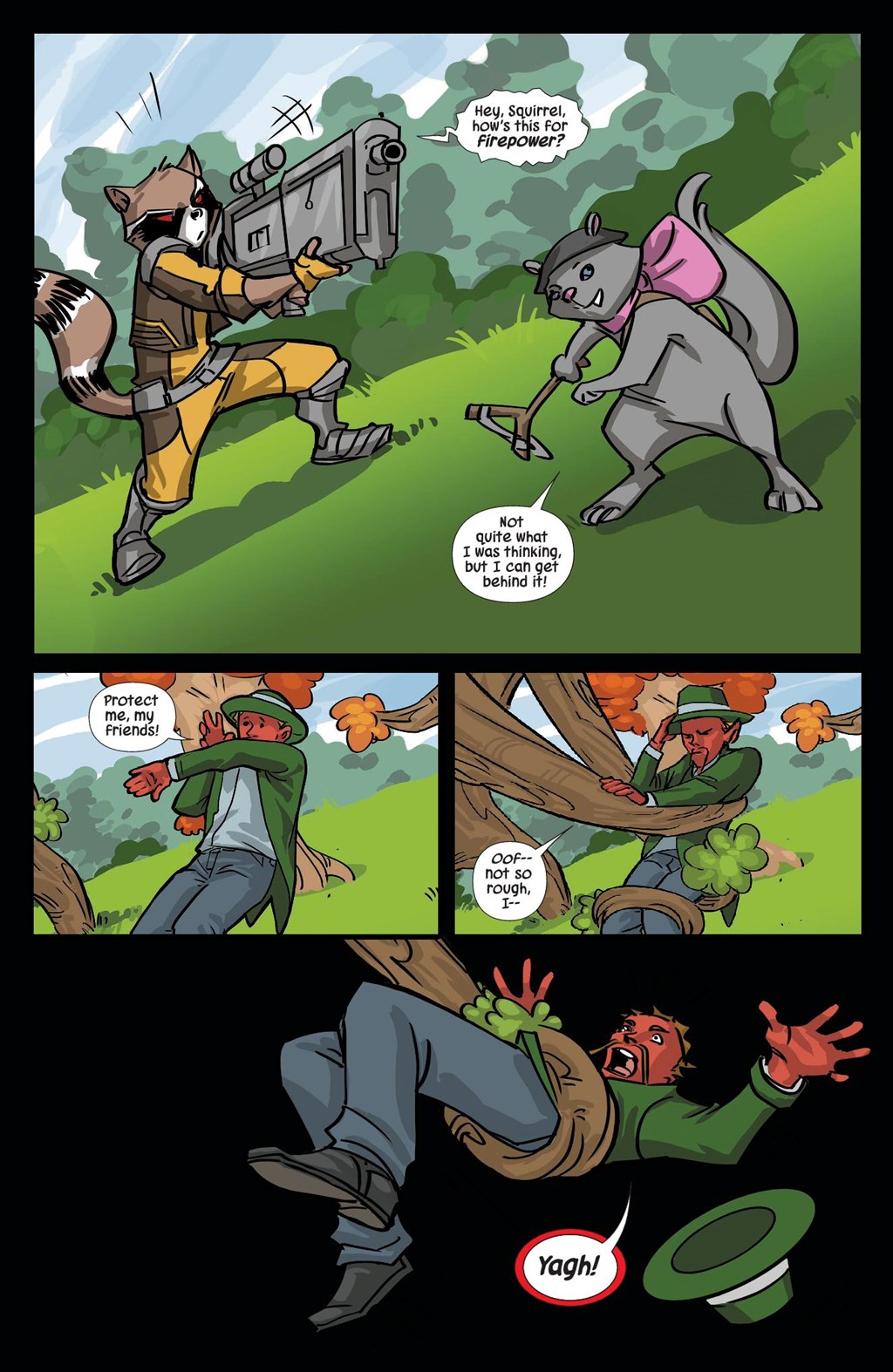 Read online Marvel-Verse: Rocket & Groot comic -  Issue # TPB - 106