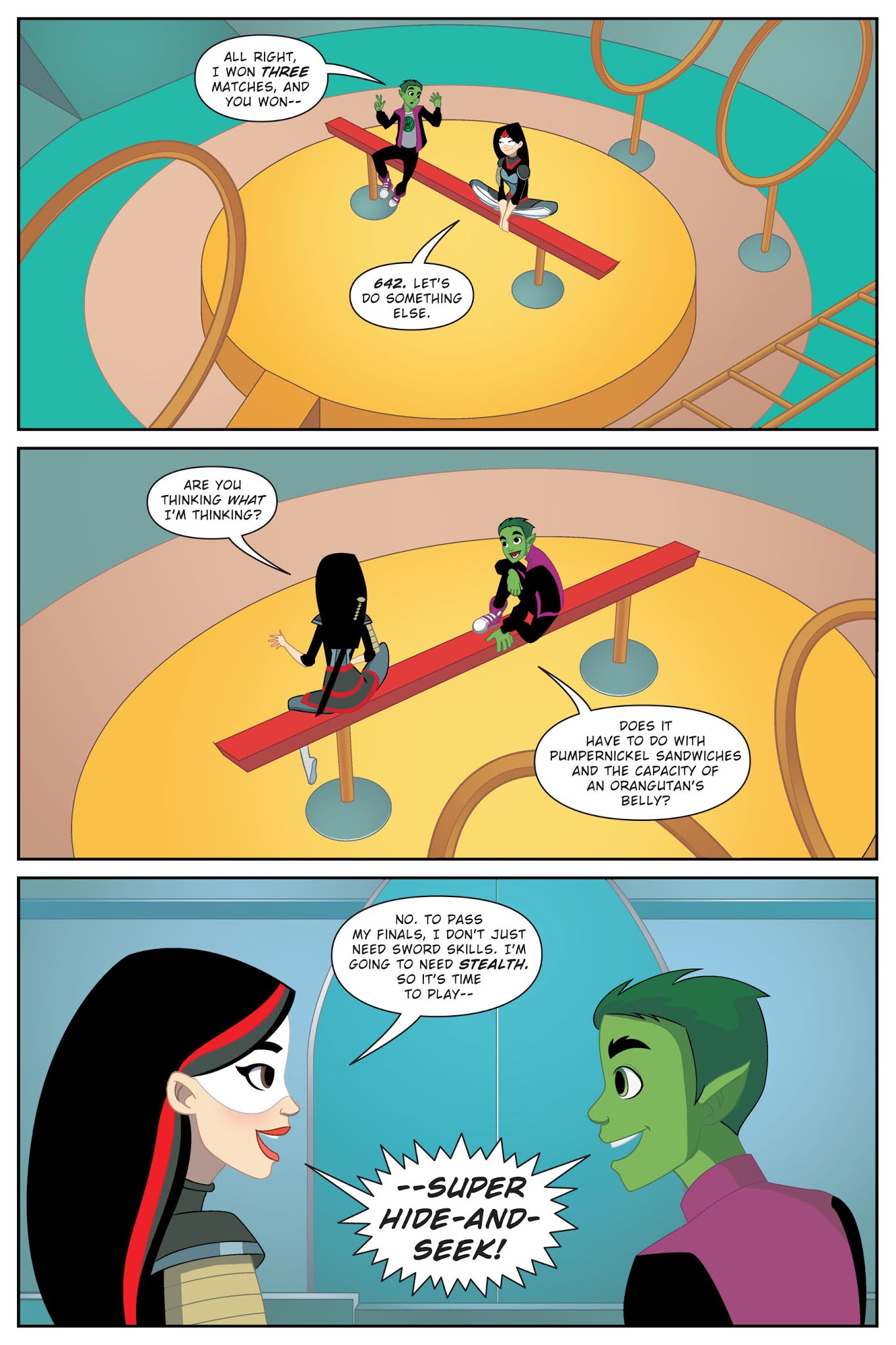 Read online DC Super Hero Girls: Finals Crisis comic -  Issue # TPB - 62