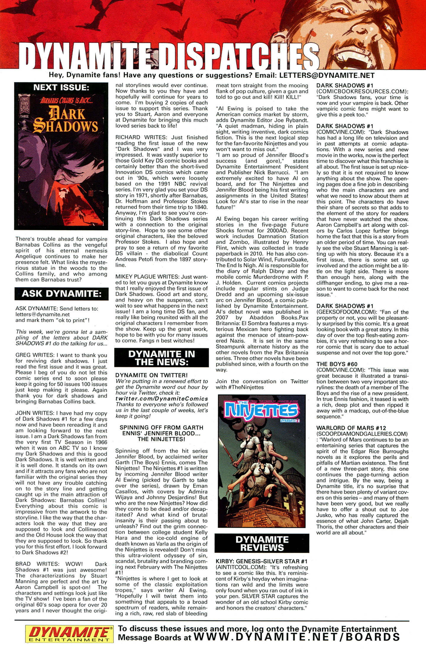 Read online Dark Shadows comic -  Issue #2 - 25