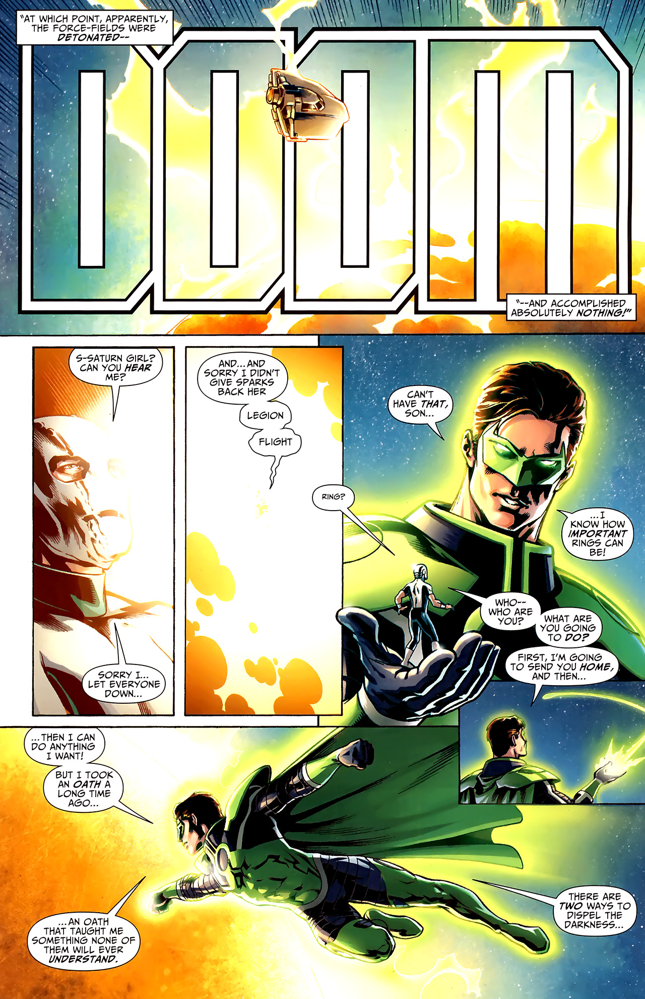 Read online DCU: Legacies comic -  Issue #9 - 13