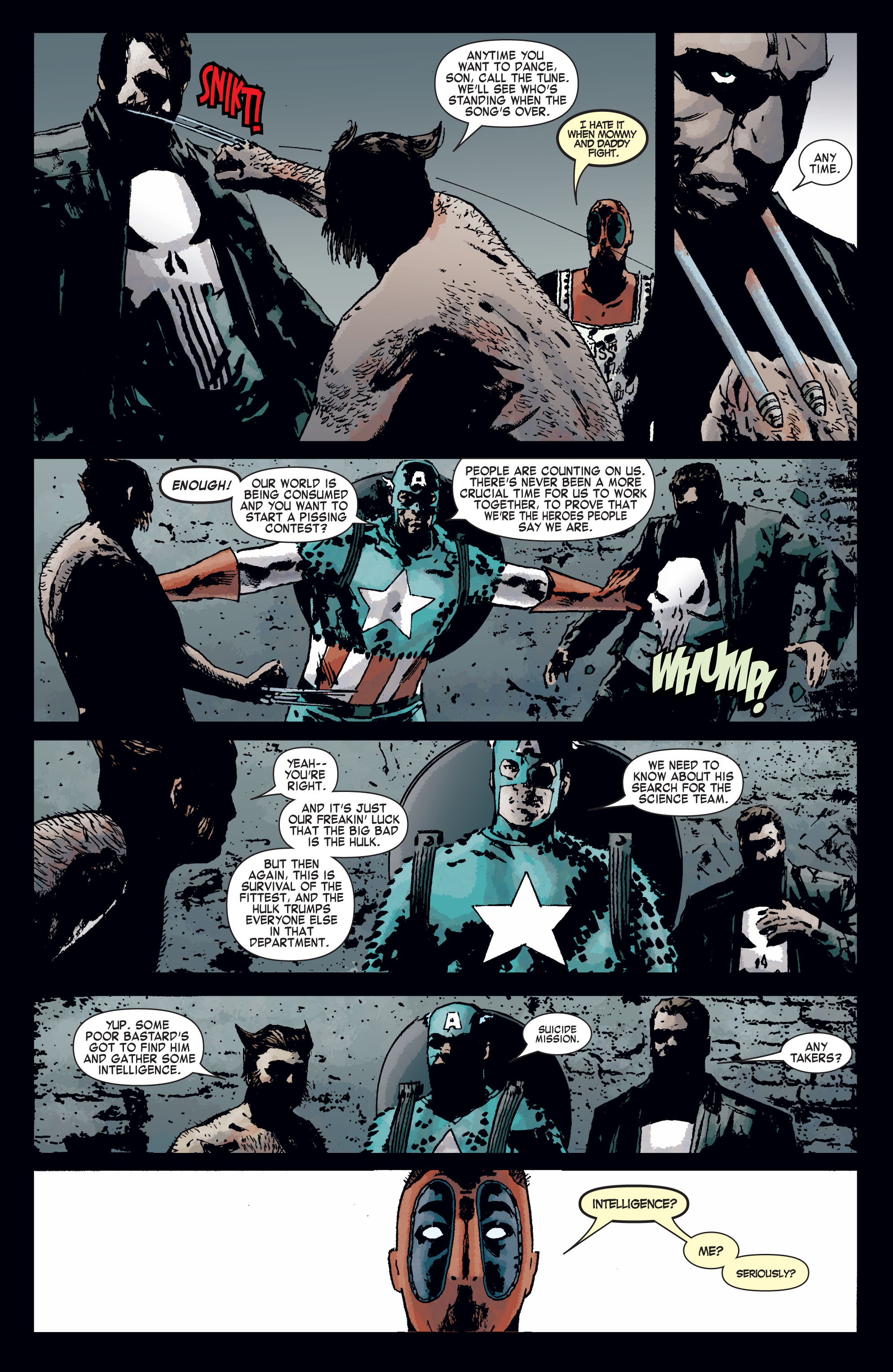 Read online Marvel Universe vs. Wolverine comic -  Issue #4 - 6
