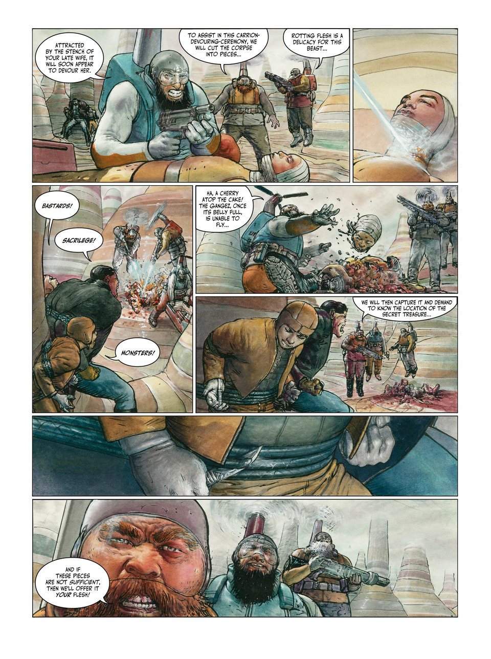 Read online Metabarons Genesis: Castaka comic -  Issue # TPB - 90