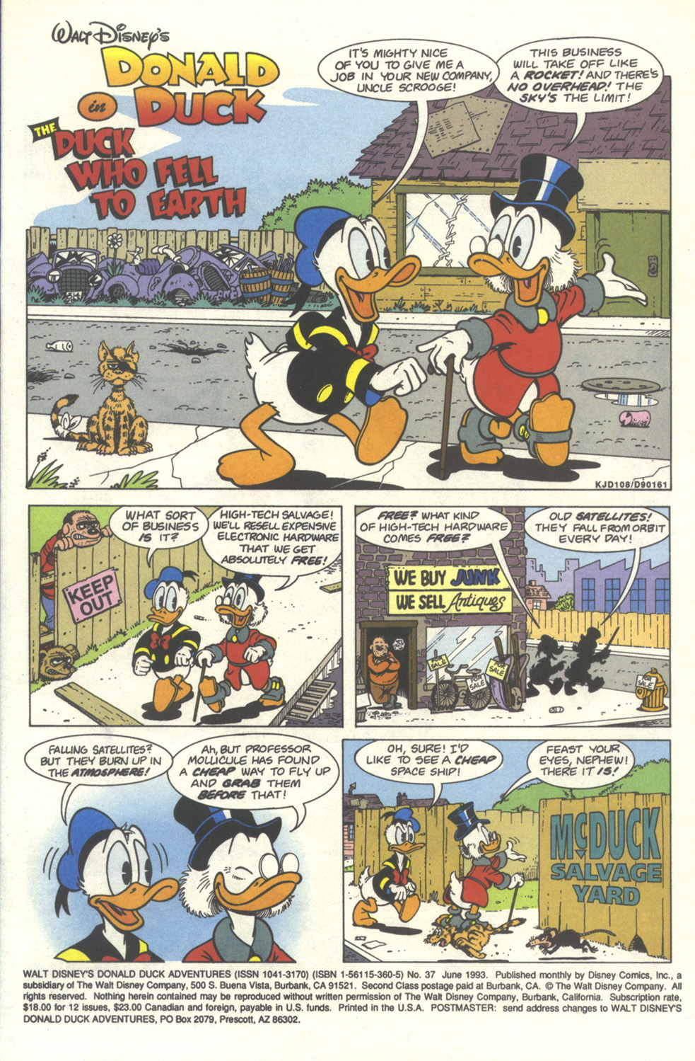 Read online Donald Duck Adventures comic -  Issue #37 - 3