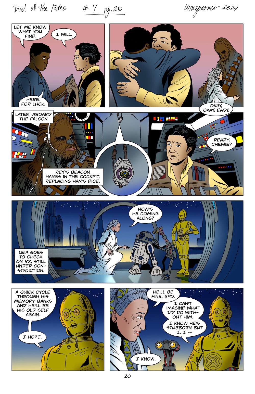 Read online Star Wars: Duel of the Fates comic -  Issue #7 - 21