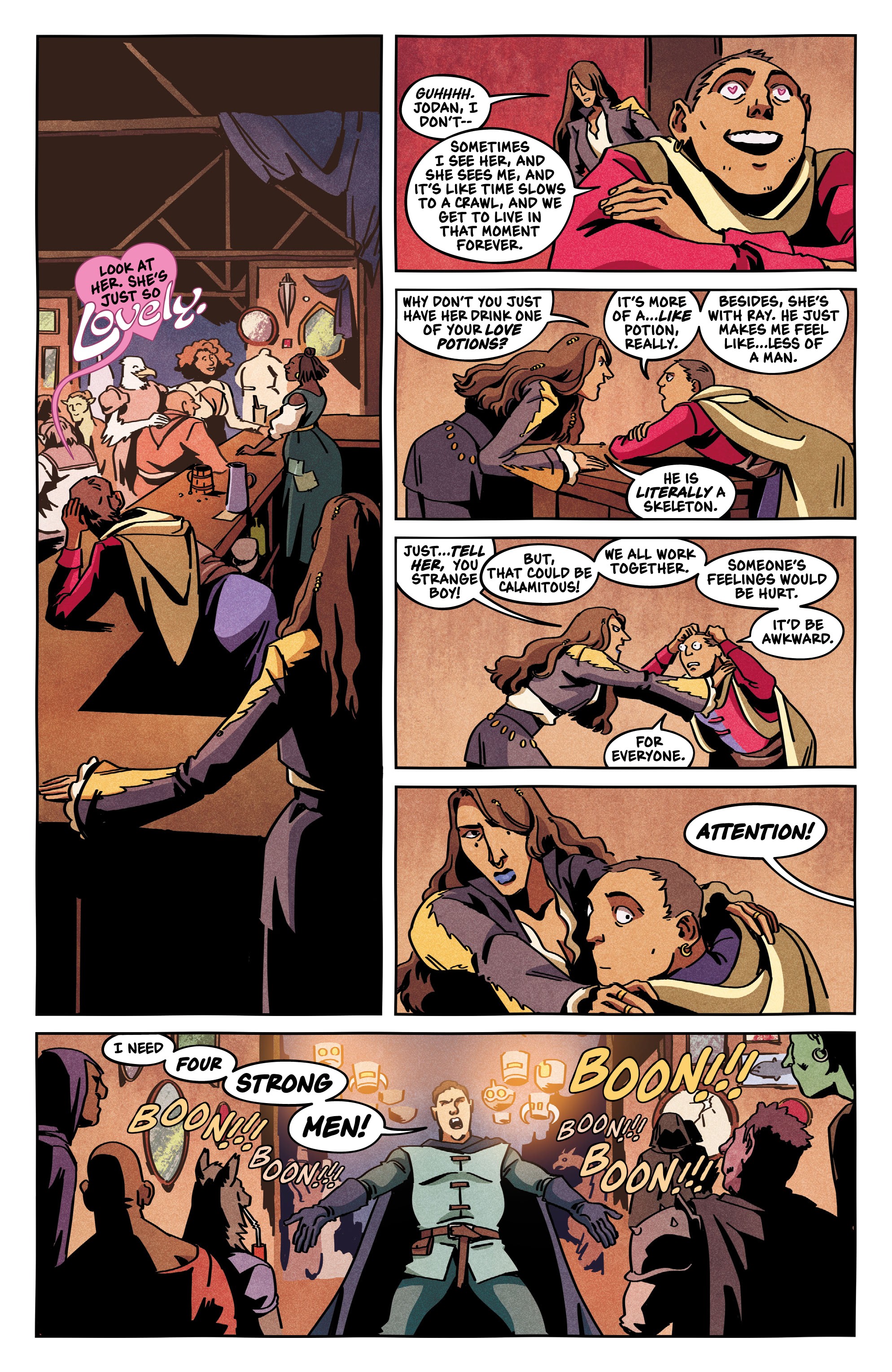 Read online Quests Aside comic -  Issue #1 - 17