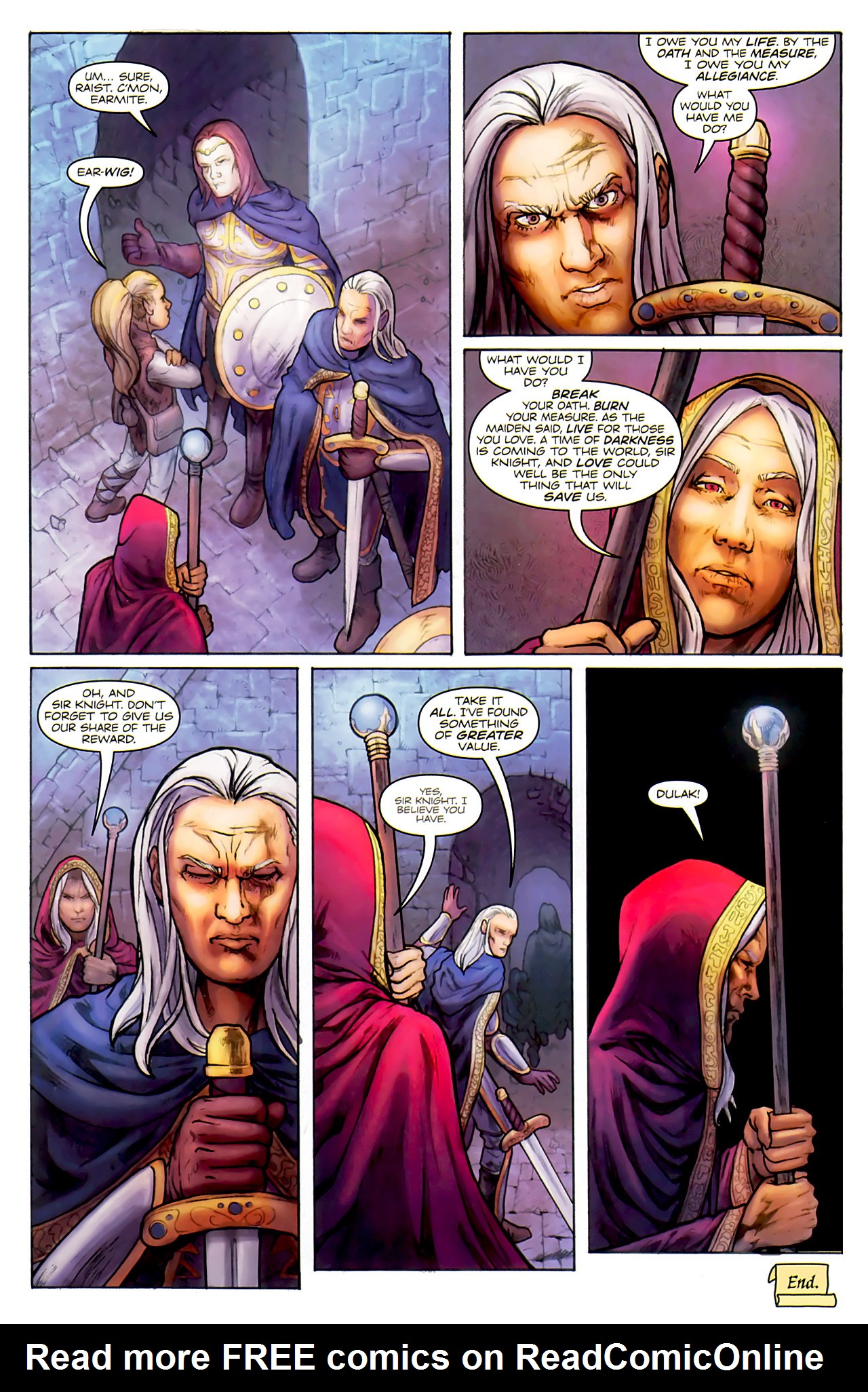 Read online The Worlds of Dungeons & Dragons comic -  Issue #6 - 22