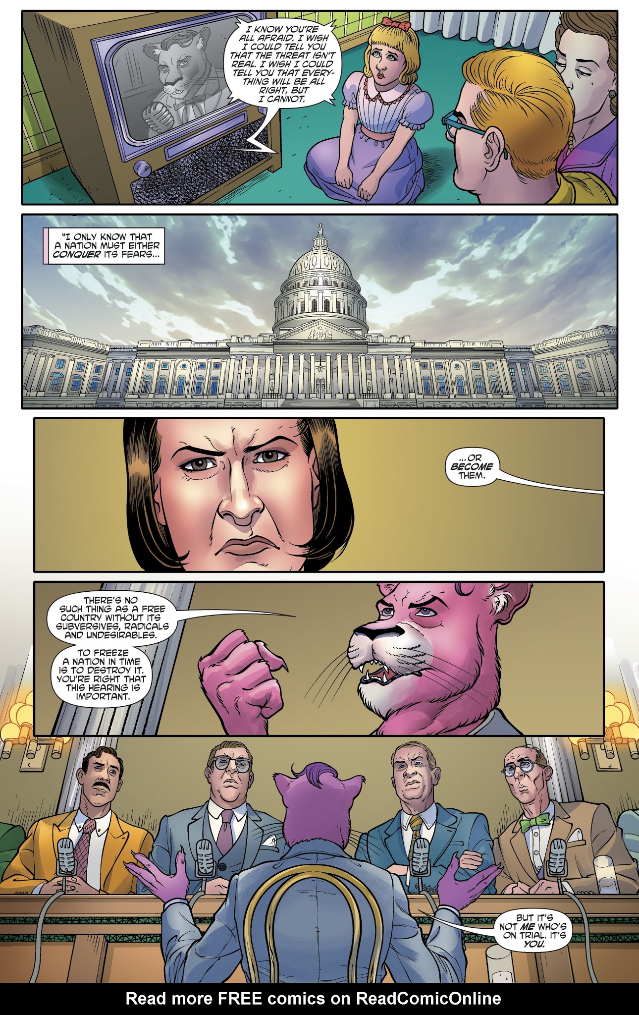 Read online Exit Stage Left: The Snagglepuss Chronicles comic -  Issue #5 - 22