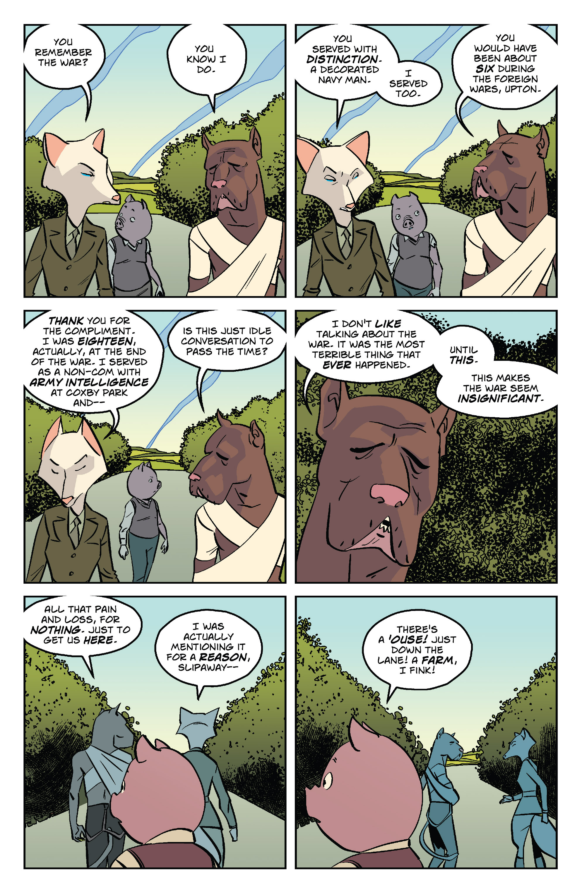 Read online Wild's End: Journey's End comic -  Issue # TPB (Part 1) - 39