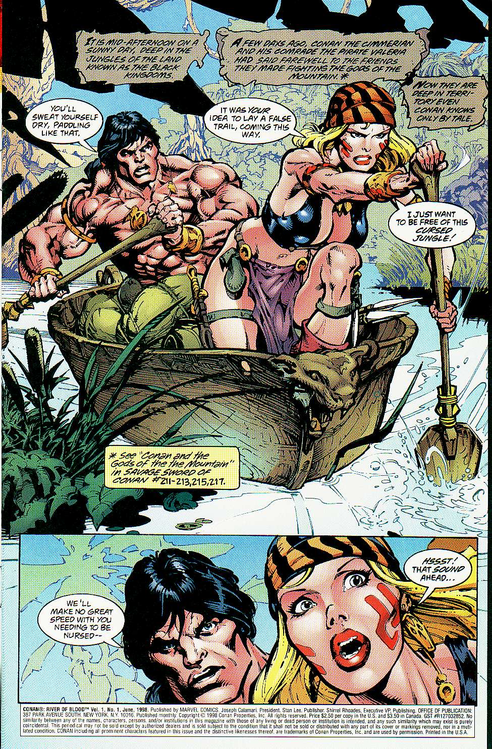 Read online Conan the Barbarian: River of Blood comic -  Issue #1 - 4