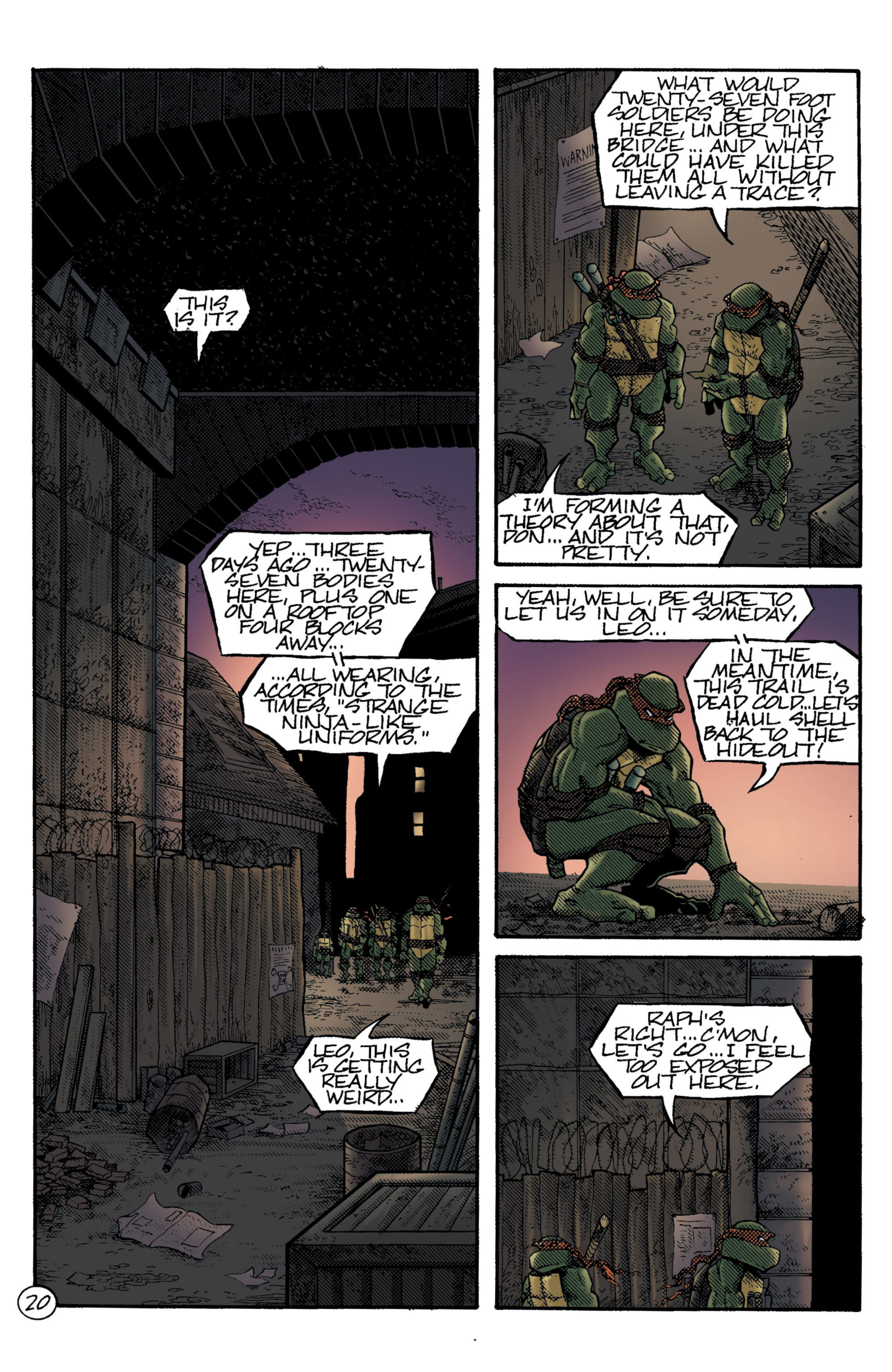 Read online Teenage Mutant Ninja Turtles Color Classics (2015) comic -  Issue #4 - 22