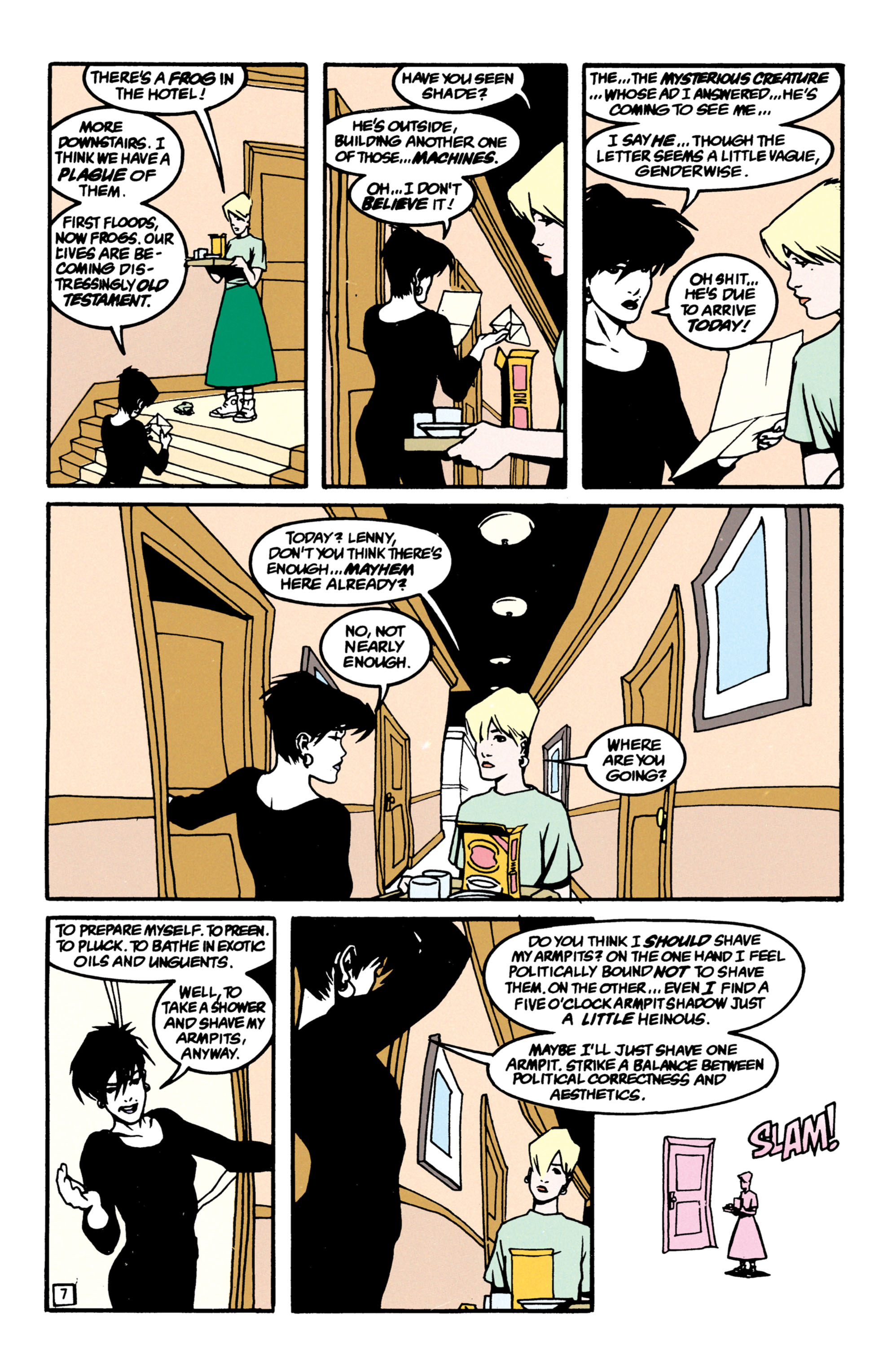 Read online Shade, the Changing Man comic -  Issue #46 - 8