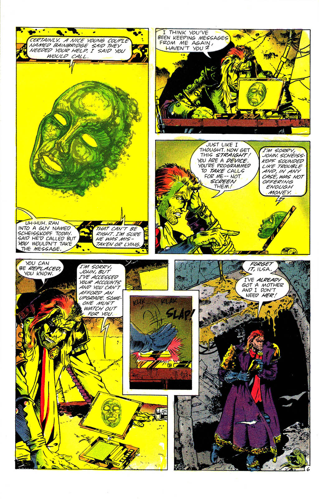 Read online Grimjack comic -  Issue #56 - 8