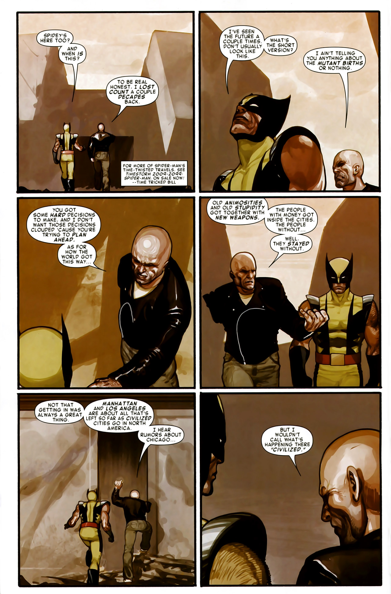 Read online Timestorm 2009/2099: X-Men comic -  Issue # Full - 6