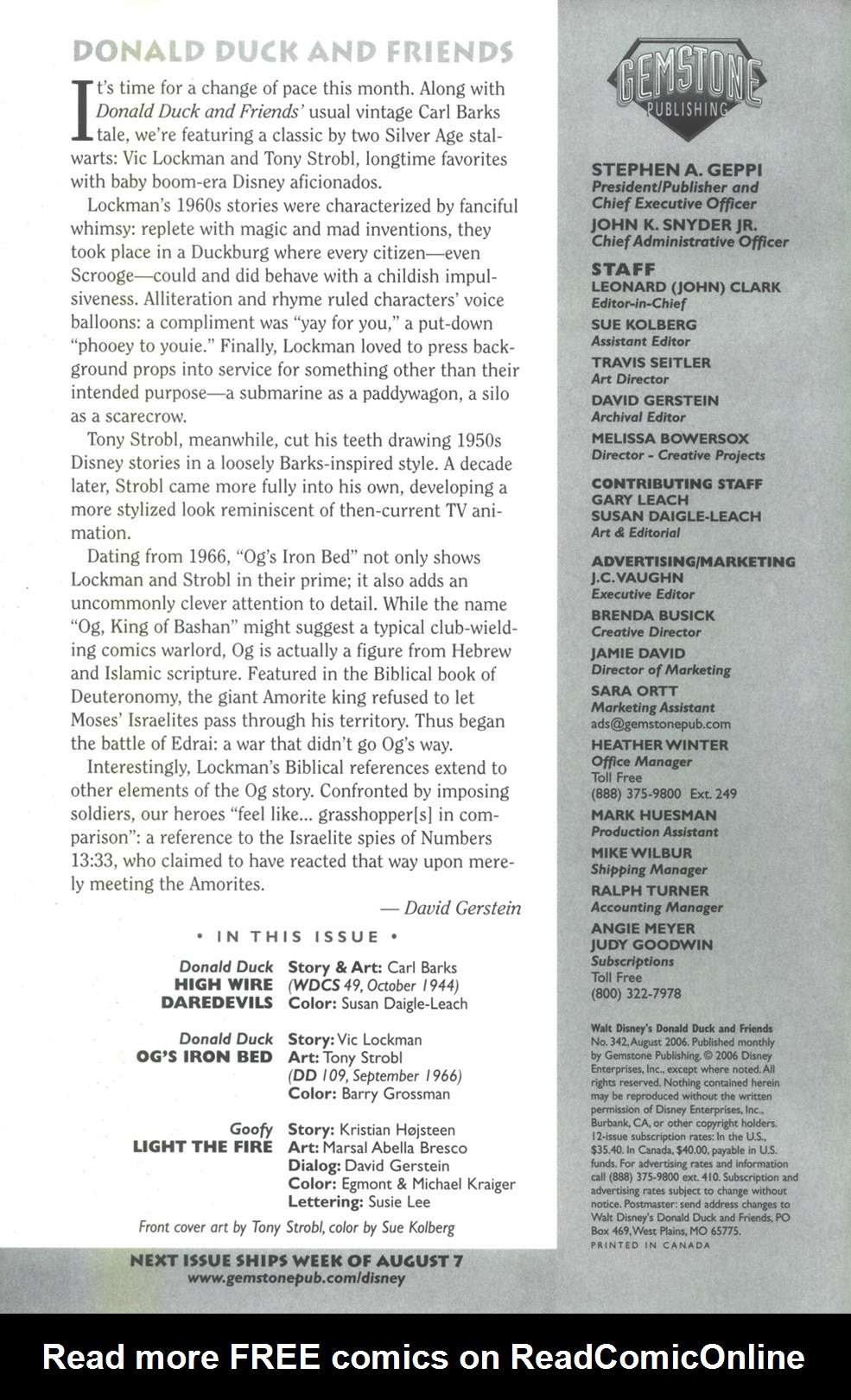 Read online Walt Disney's Donald Duck and Friends comic -  Issue #342 - 2