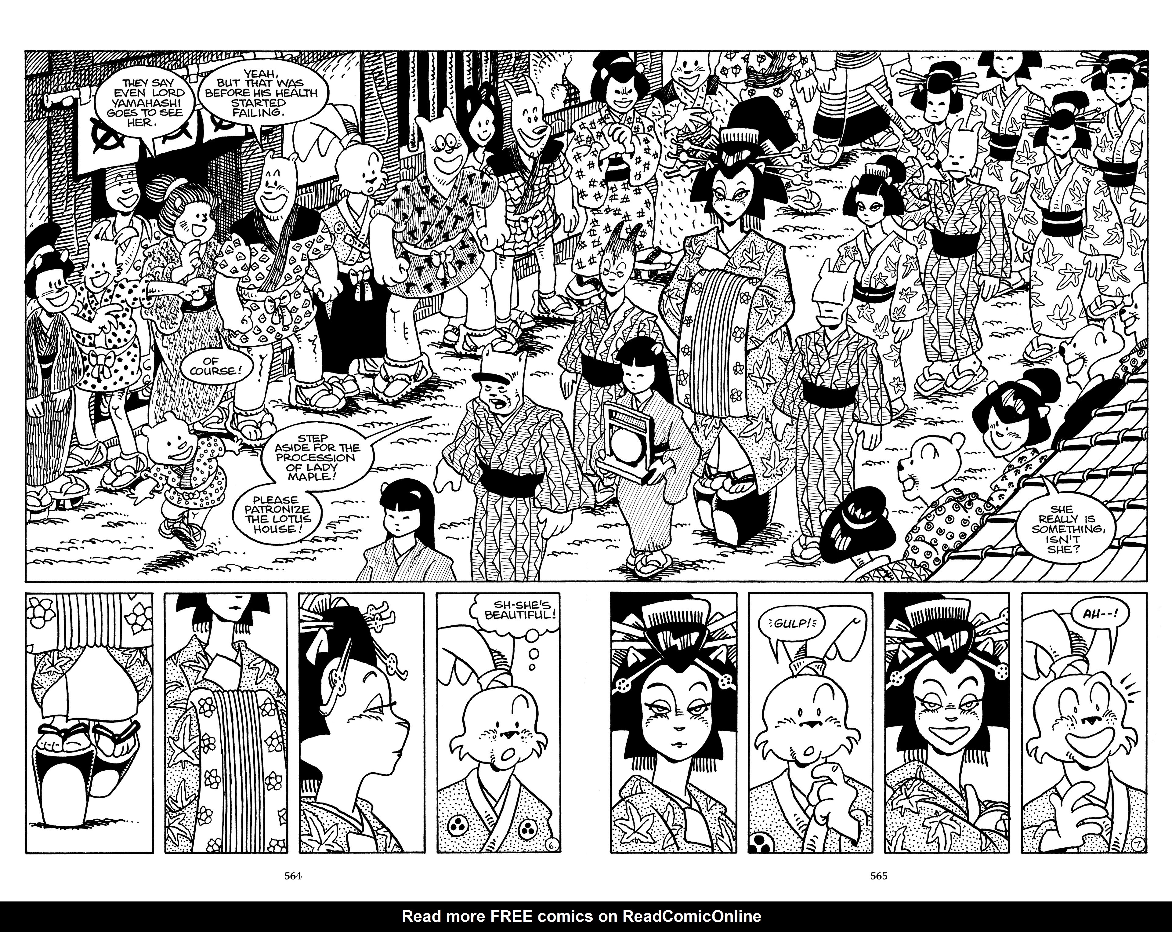 Read online The Usagi Yojimbo Saga (2021) comic -  Issue # TPB 2 (Part 6) - 56