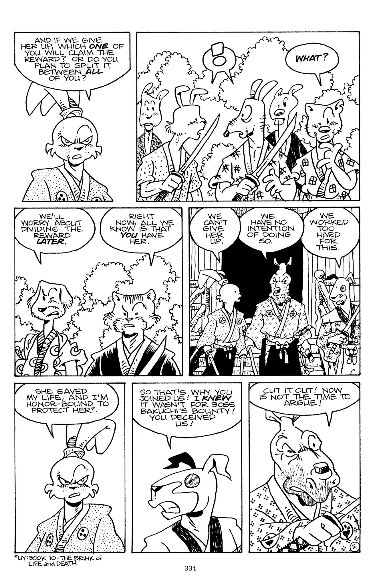 Read online The Usagi Yojimbo Saga comic -  Issue # TPB 6 - 332