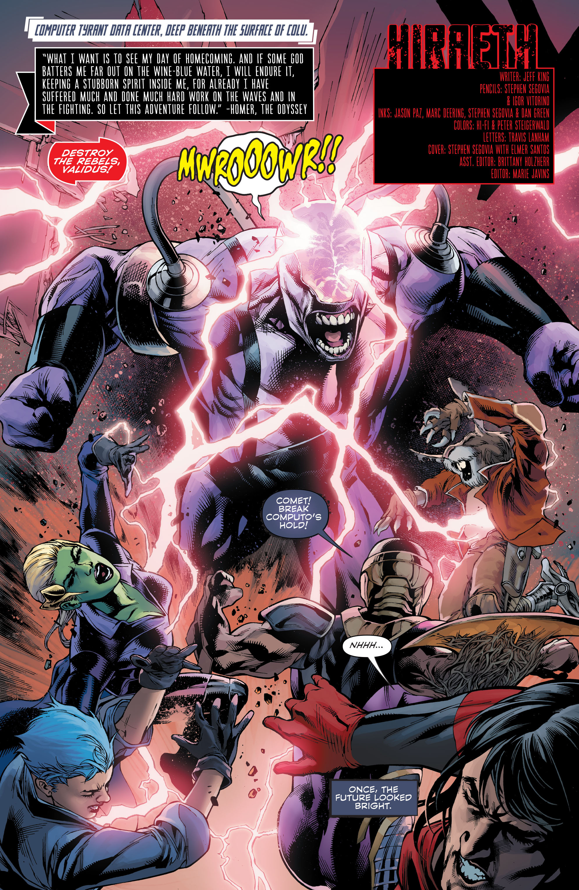 Read online Telos comic -  Issue #3 - 3