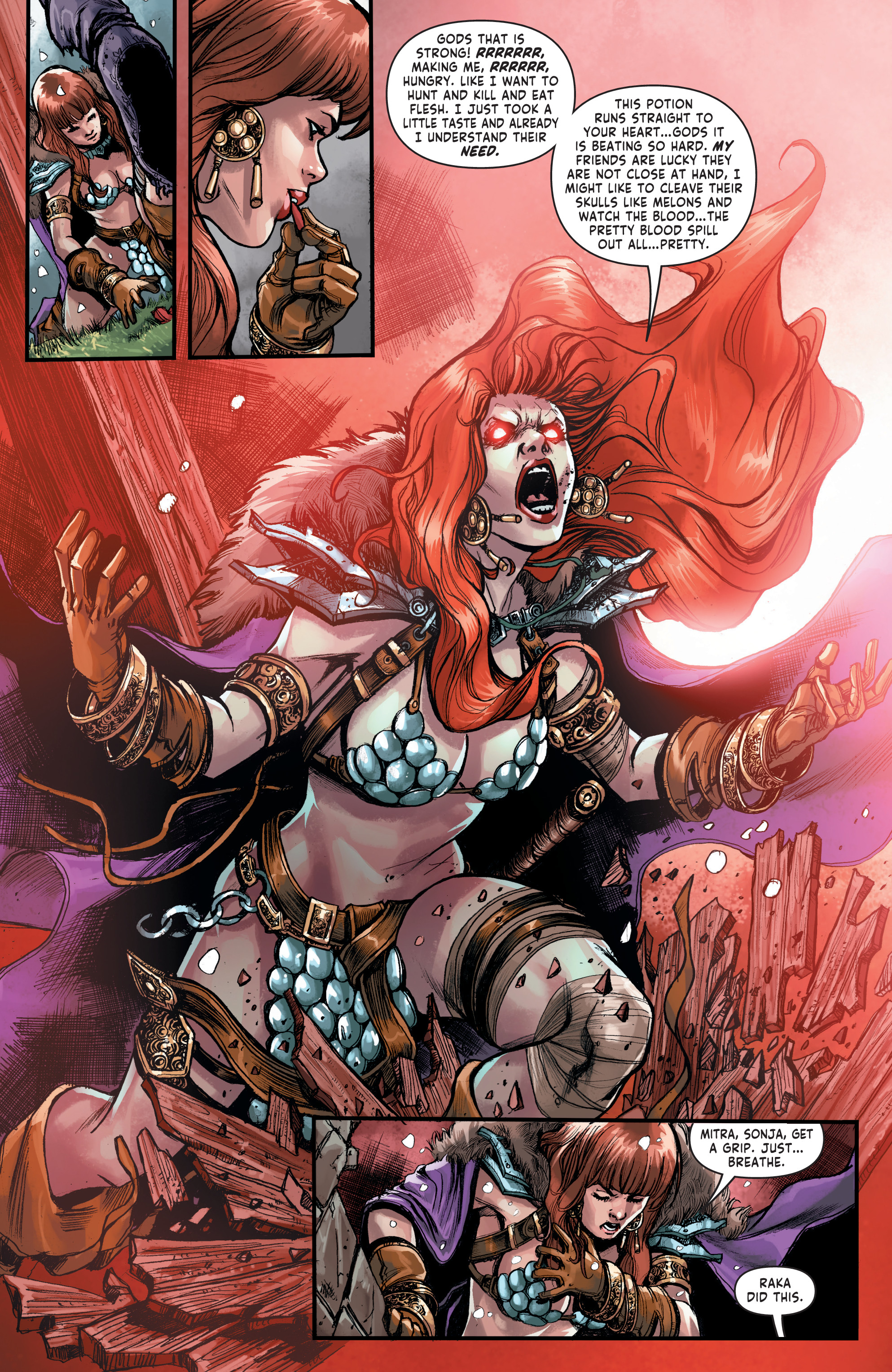 Read online Red Sonja: Birth of the She-Devil comic -  Issue #3 - 20