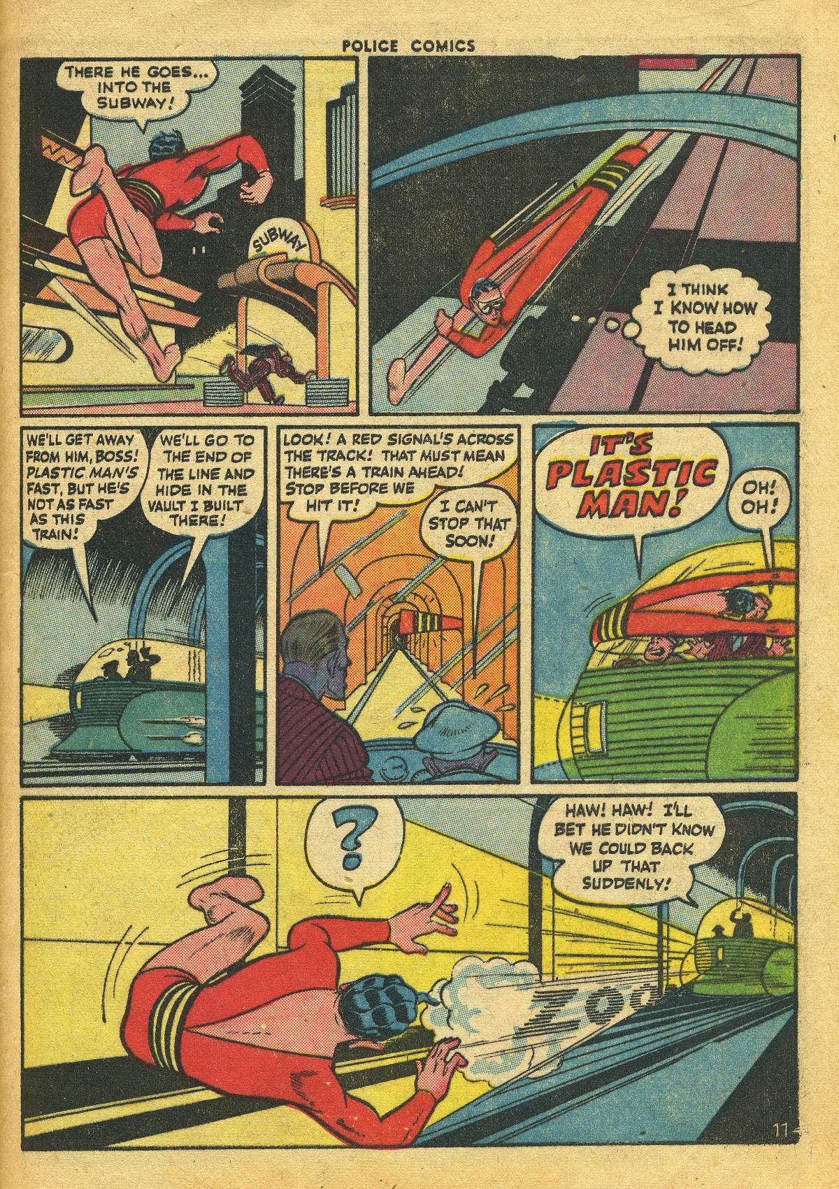 Read online Police Comics comic -  Issue #48 - 13