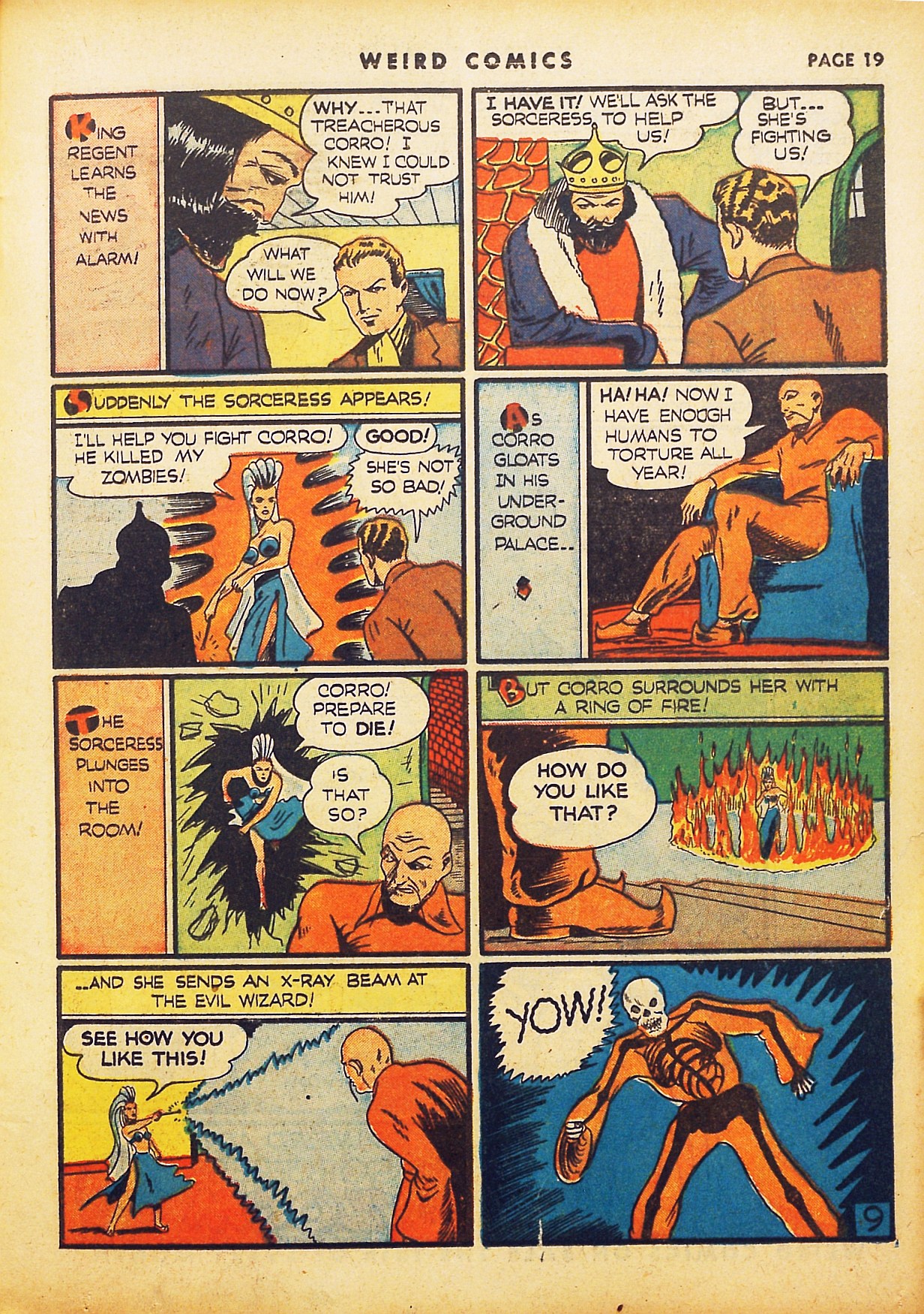 Read online Weird Comics comic -  Issue #12 - 21