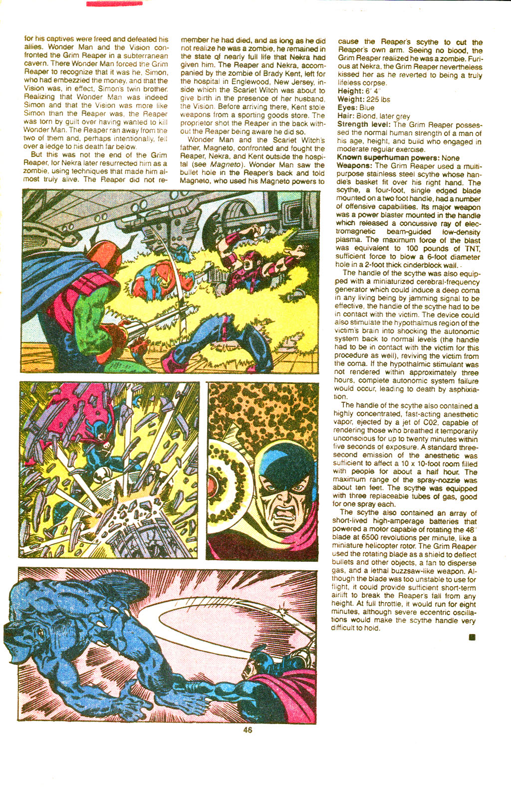 Read online The Official Handbook of the Marvel Universe Deluxe Edition comic -  Issue #17 - 48