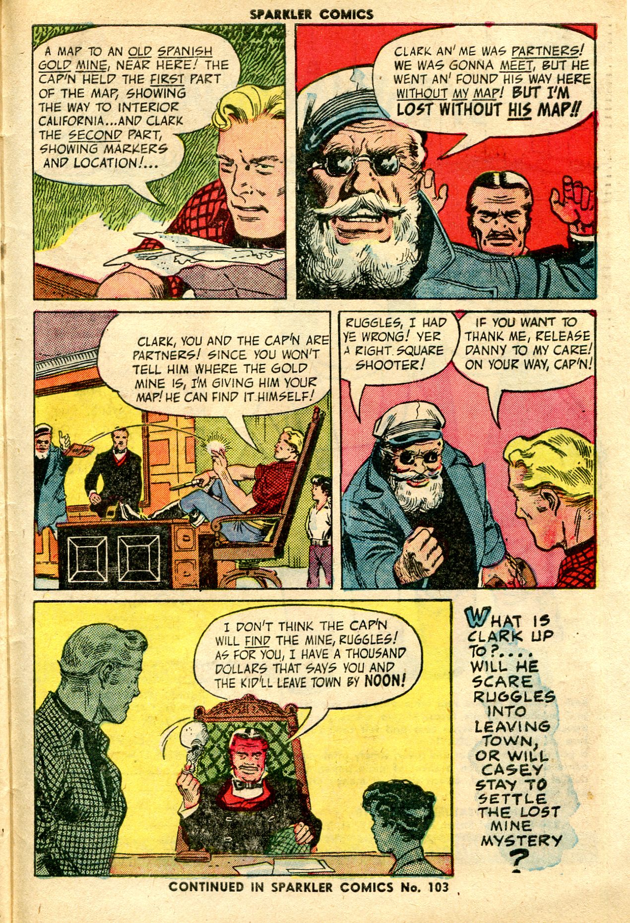 Read online Sparkler Comics comic -  Issue #102 - 23