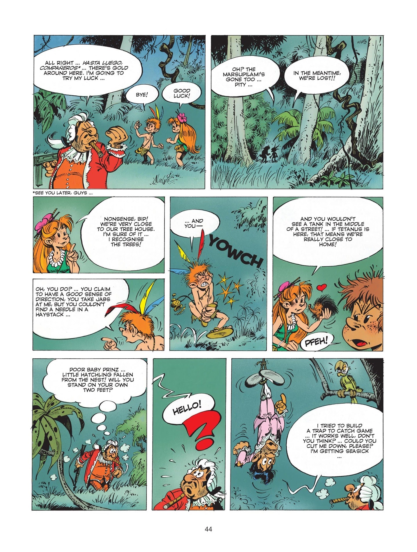 Read online Marsupilami comic -  Issue #5 - 46