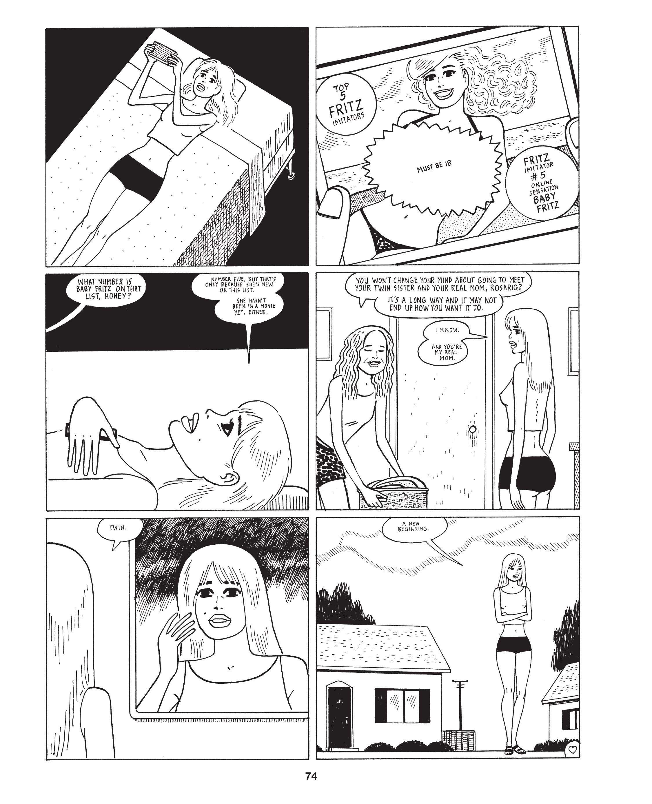 Read online Love and Rockets: New Stories comic -  Issue #8 - 77