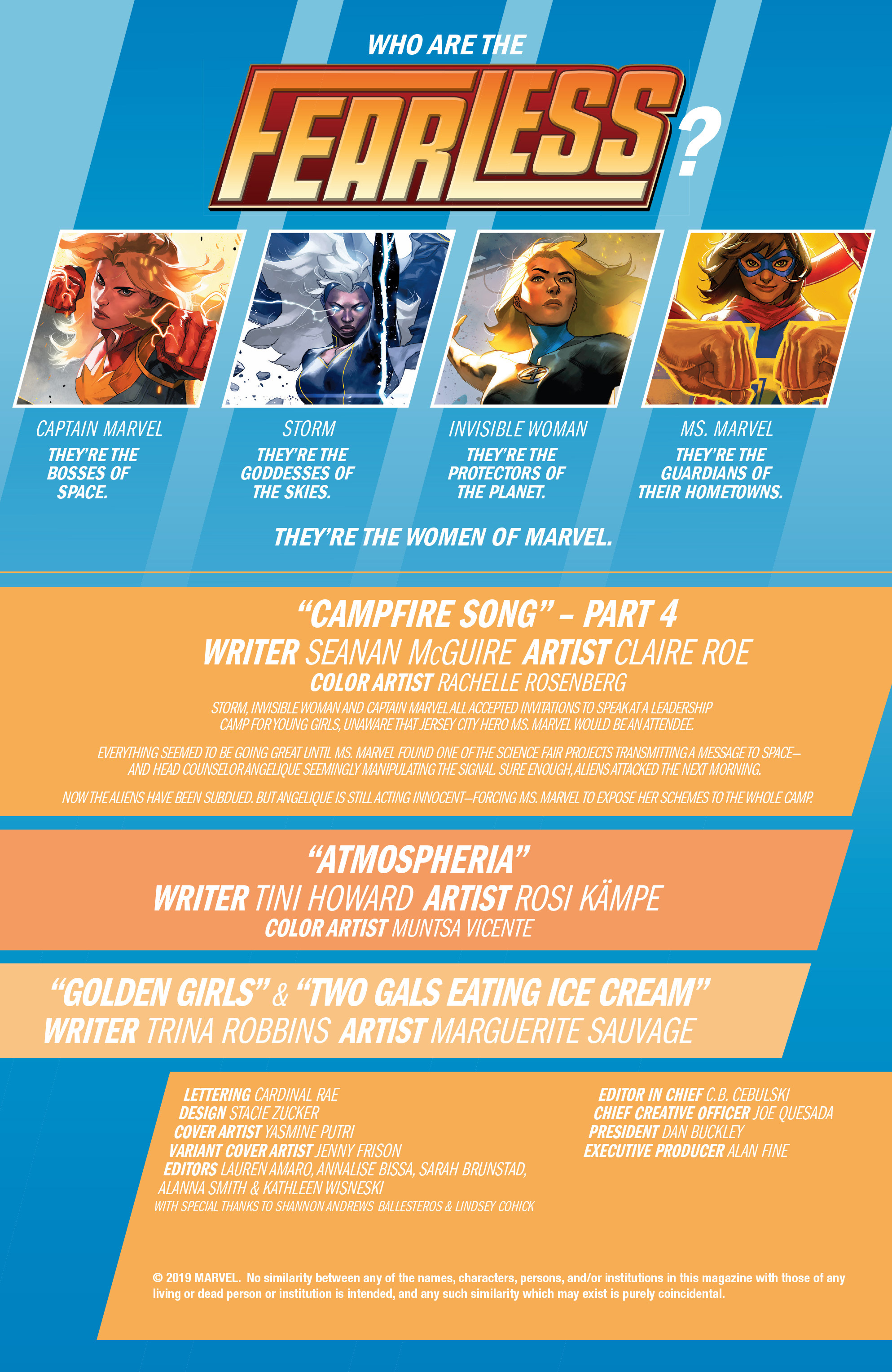 Read online Fearless comic -  Issue #4 - 2