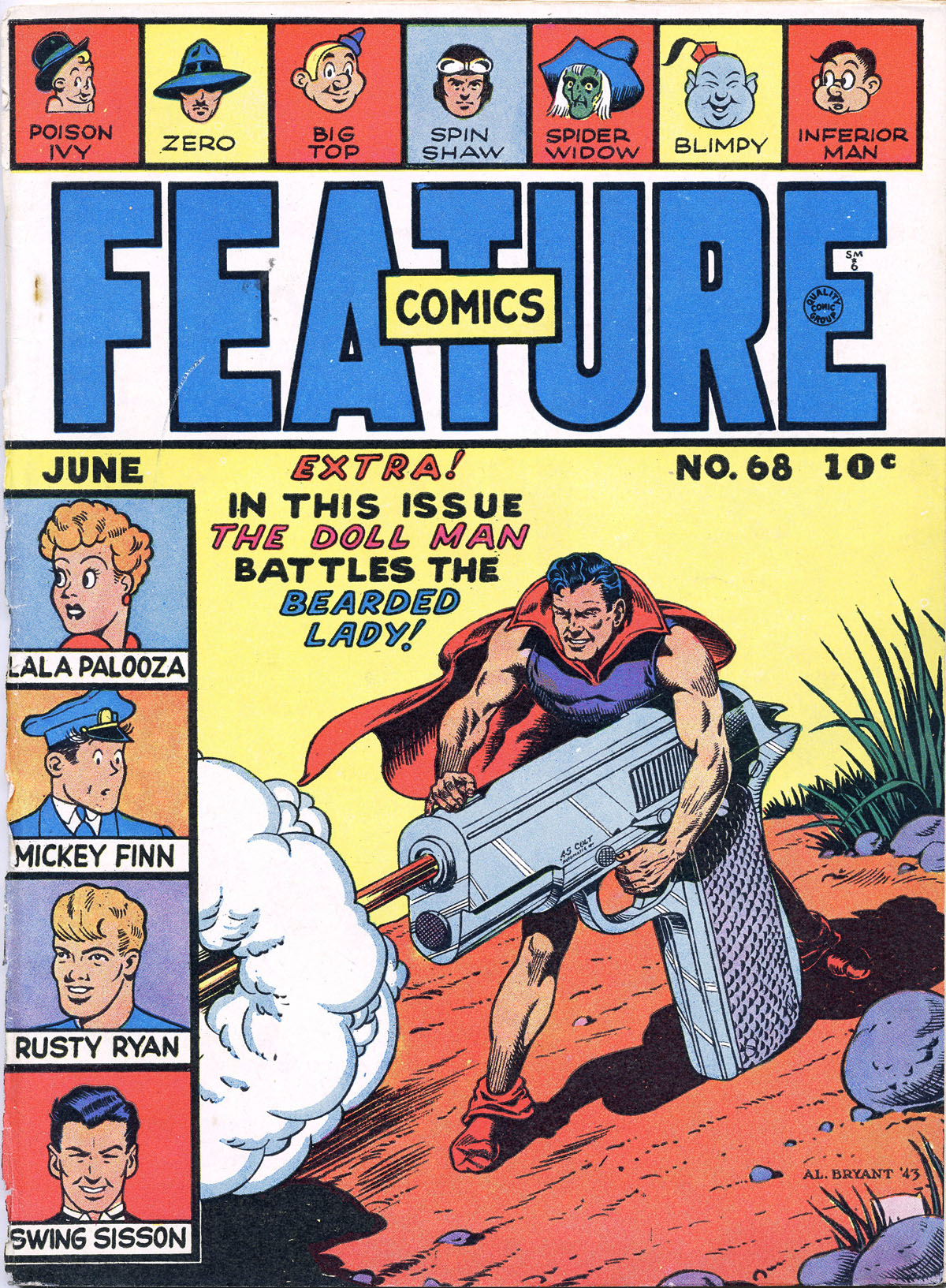 Read online Feature Comics comic -  Issue #68 - 2