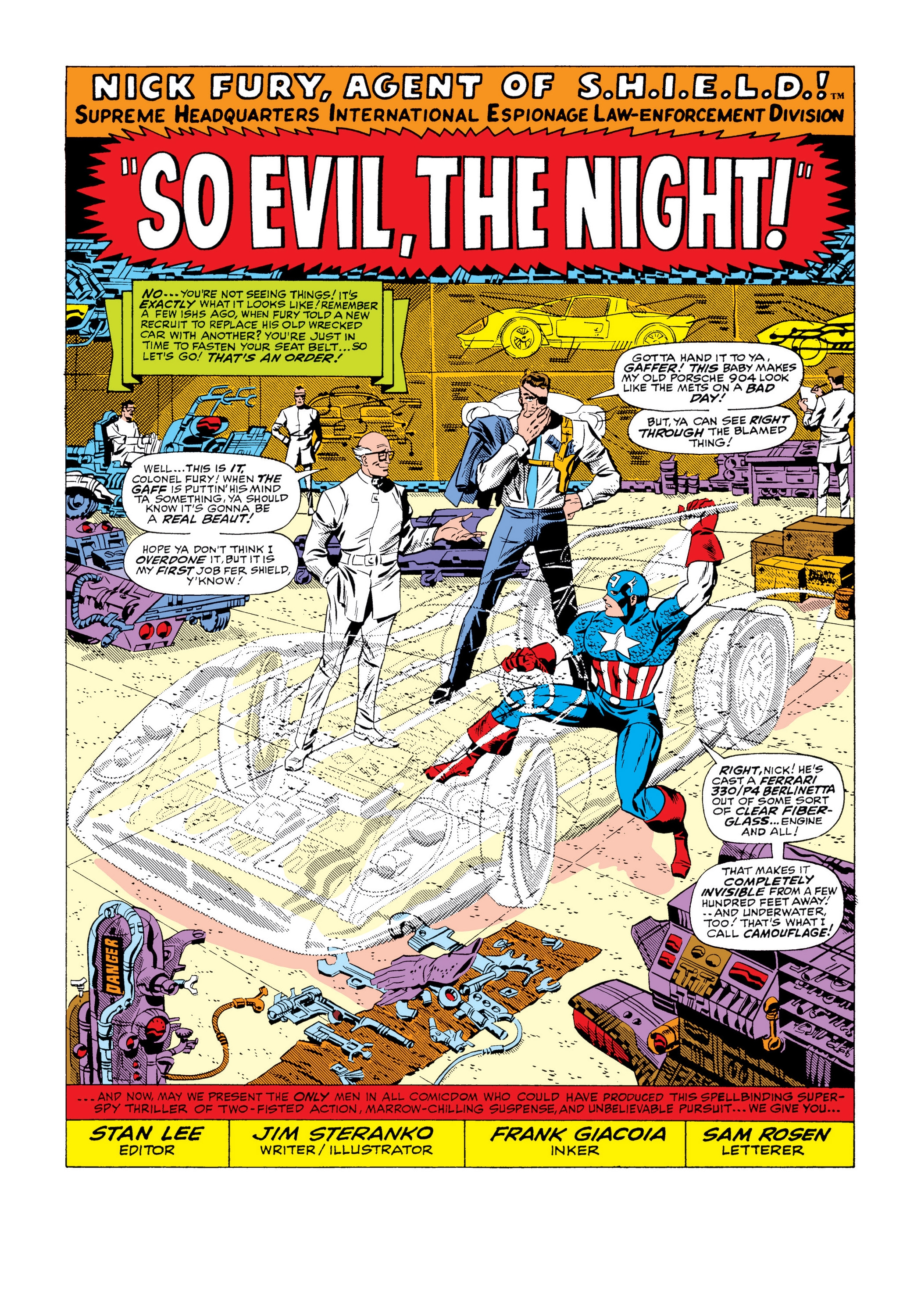 Read online Marvel Masterworks: Nick Fury, Agent of S.H.I.E.L.D. comic -  Issue # TPB 2 (Part 2) - 14