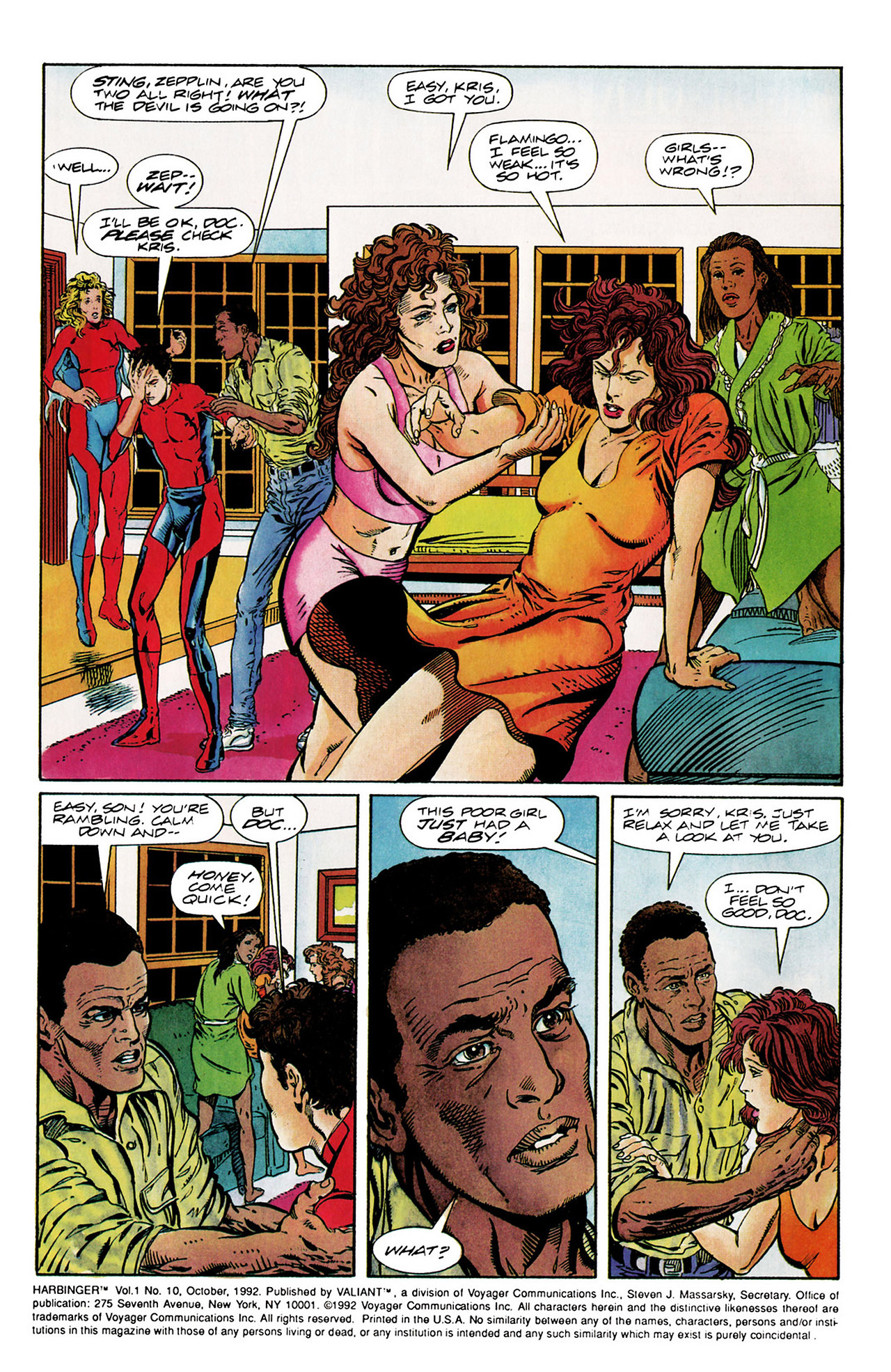 Read online Harbinger (1992) comic -  Issue #10 - 3
