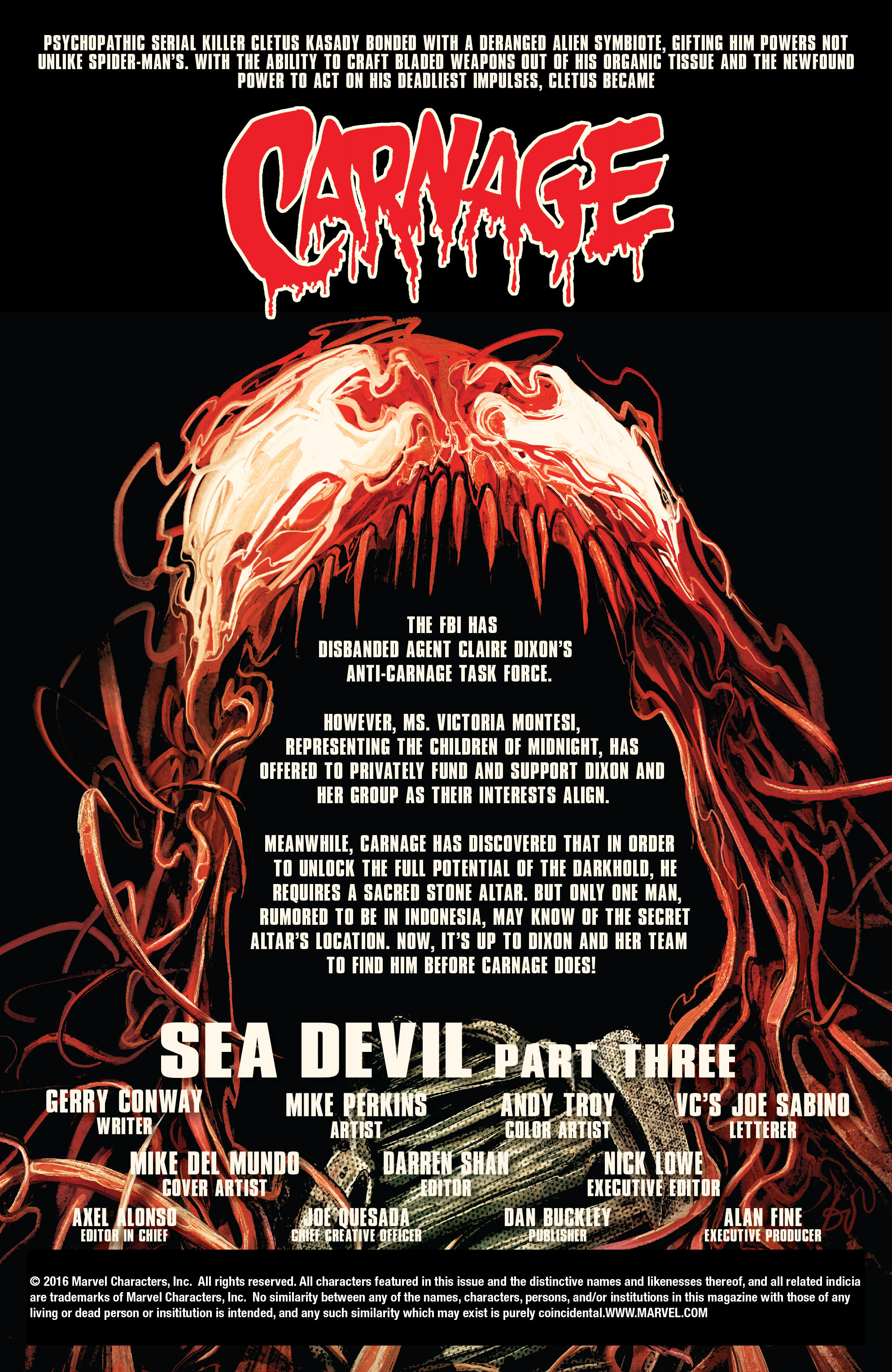 Read online Carnage (2016) comic -  Issue #8 - 2