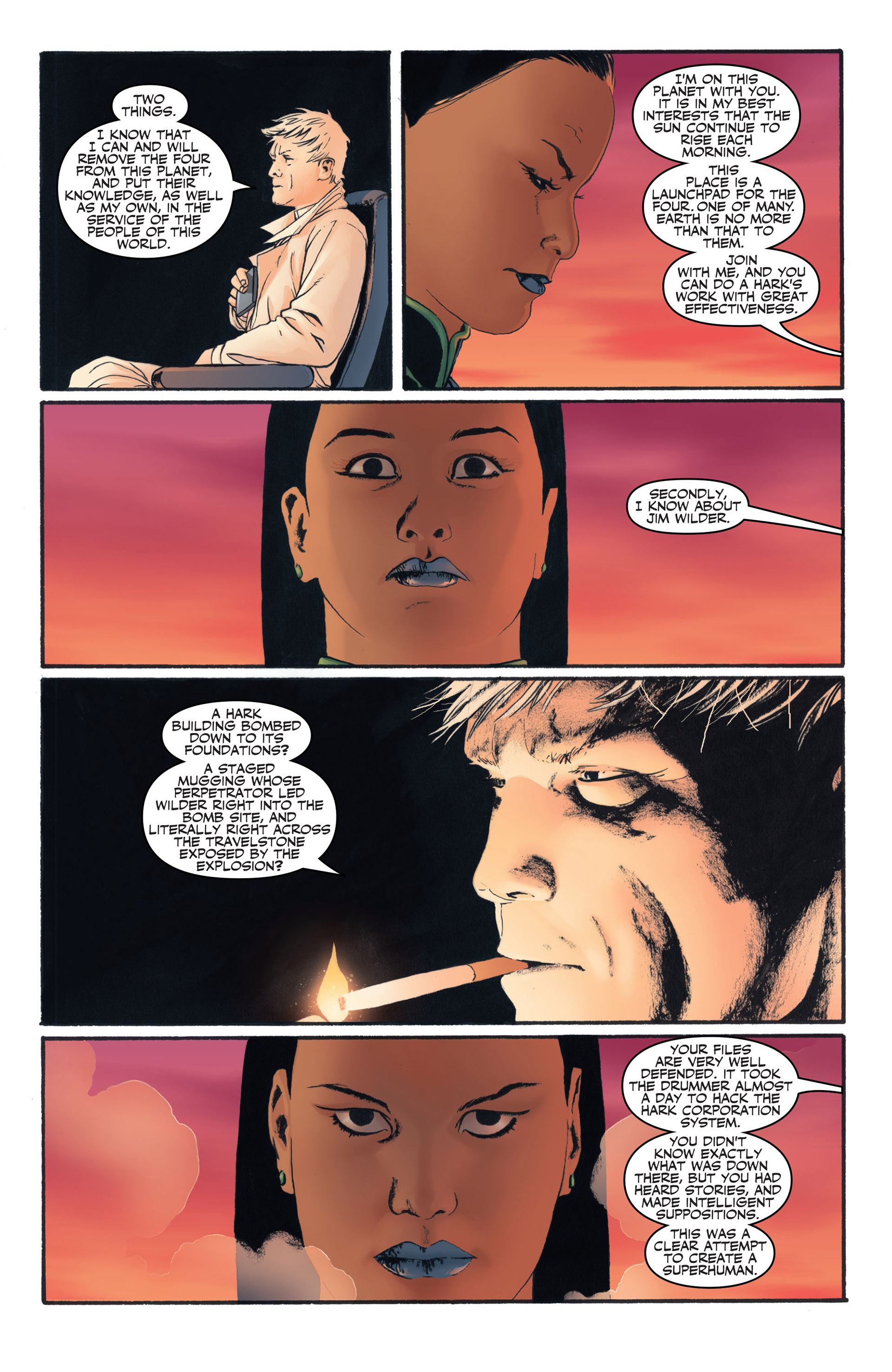 Read online Planetary comic -  Issue #16 - 17