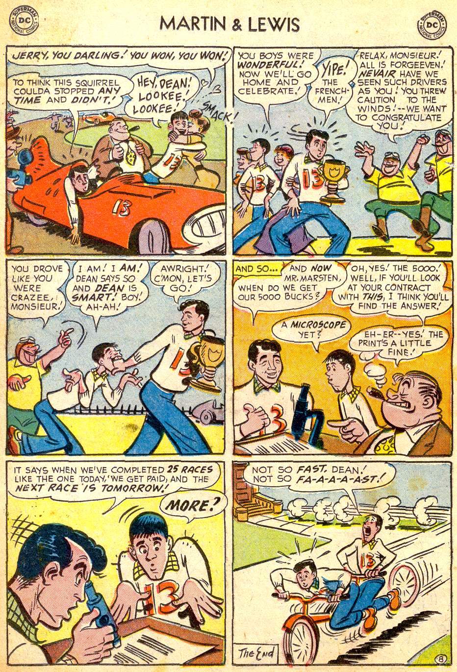 Read online The Adventures of Dean Martin and Jerry Lewis comic -  Issue #3 - 32