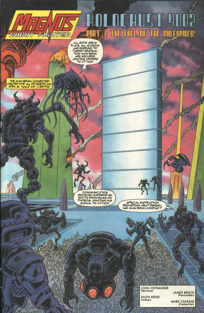 Read online Magnus Robot Fighter (1991) comic -  Issue #23 - 2