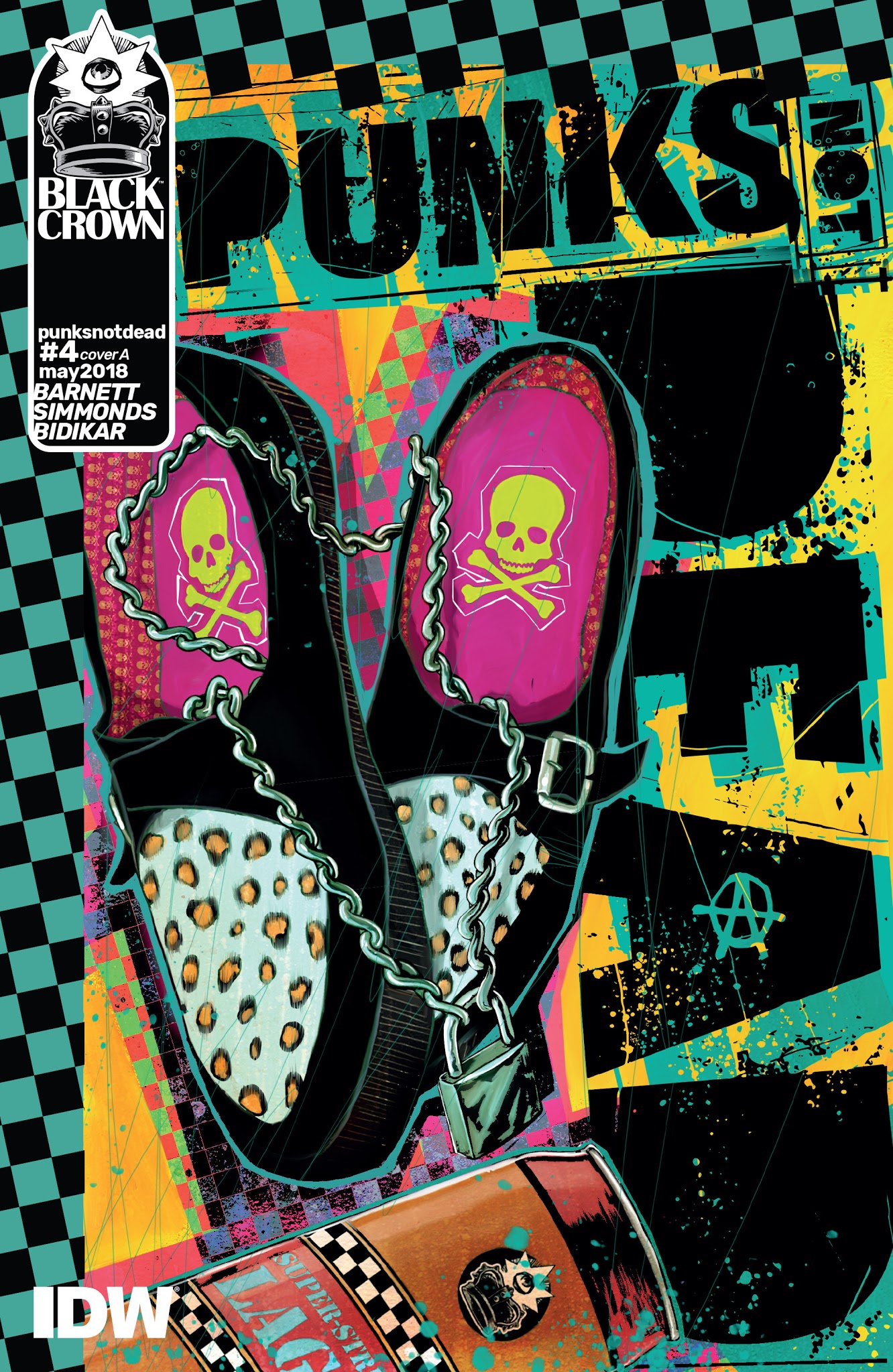 Read online Punks Not Dead comic -  Issue #4 - 1
