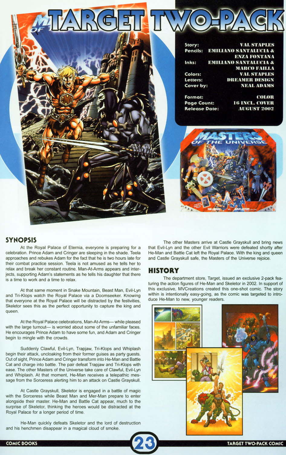 Read online Masters of the Universe Encyclopedia comic -  Issue # Full - 24