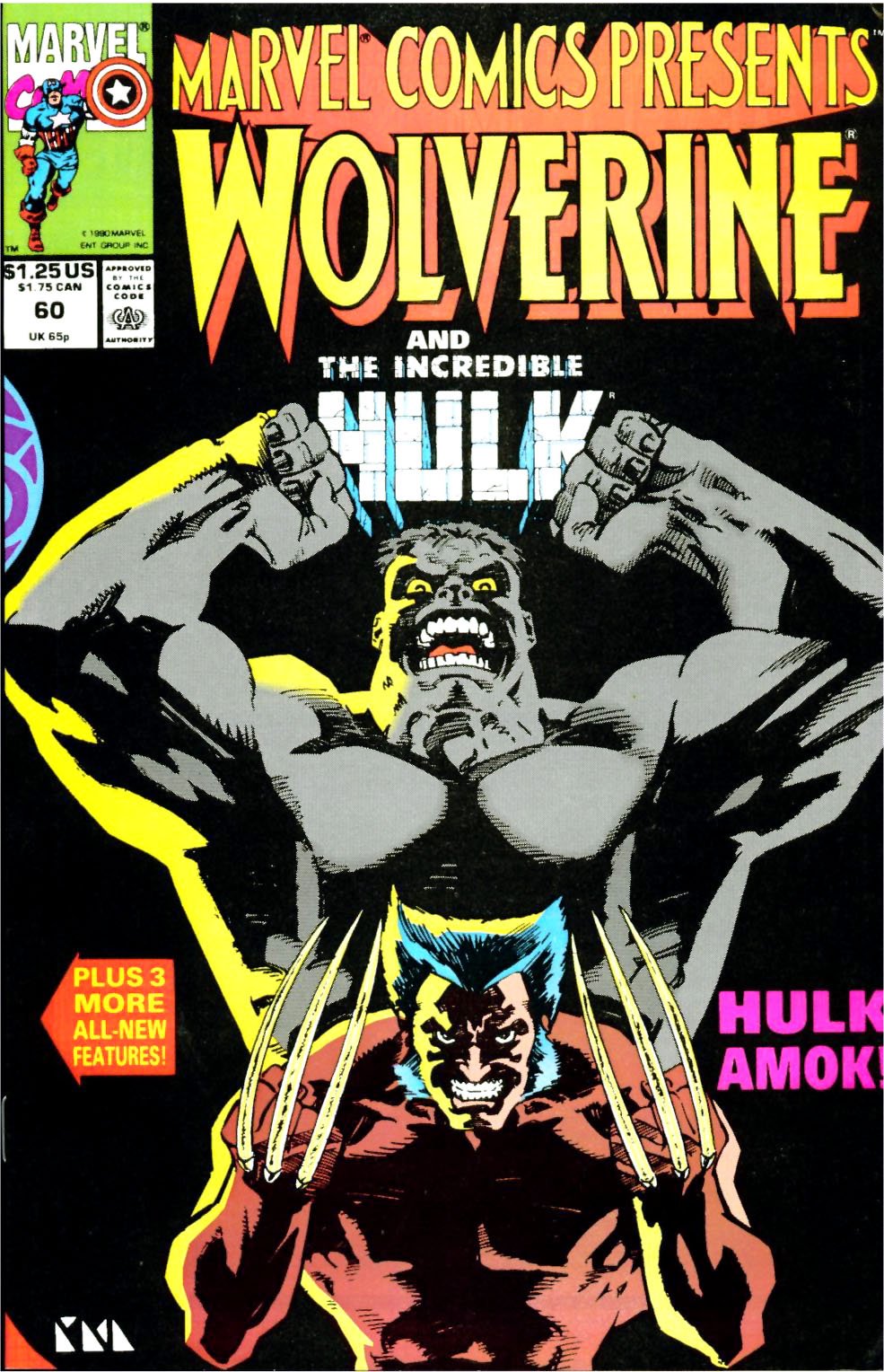 Read online Marvel Comics Presents (1988) comic -  Issue #60 - 1