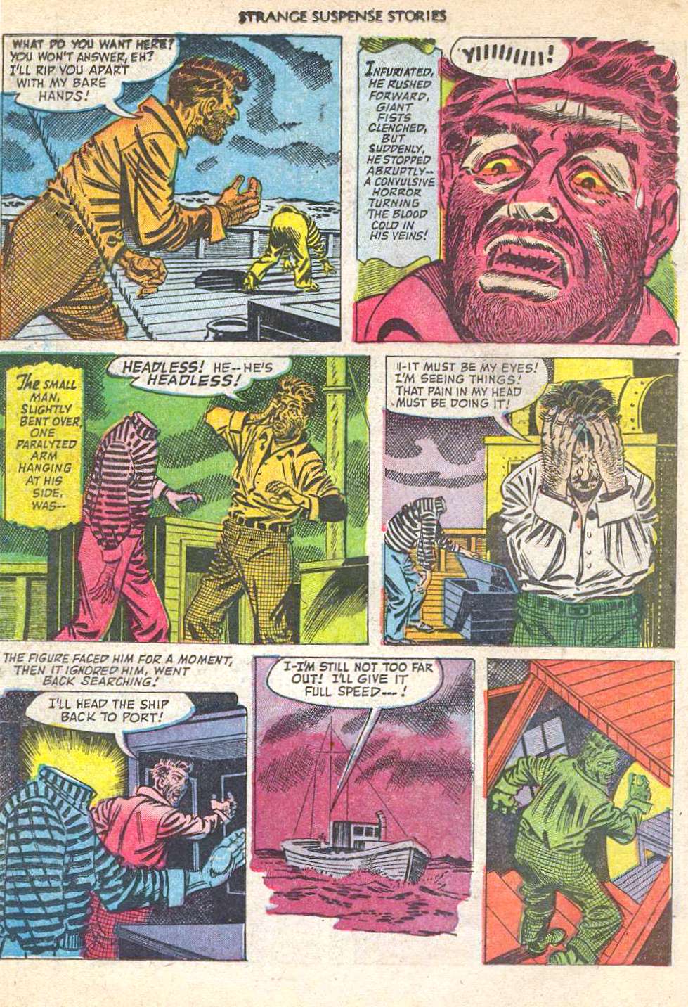 Read online Strange Suspense Stories (1952) comic -  Issue #3 - 18