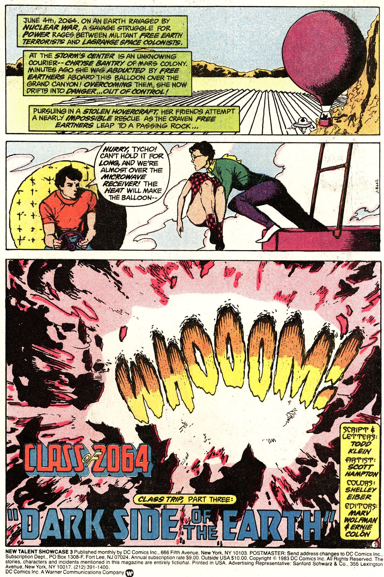 Read online The New Talent Showcase comic -  Issue #3 - 3