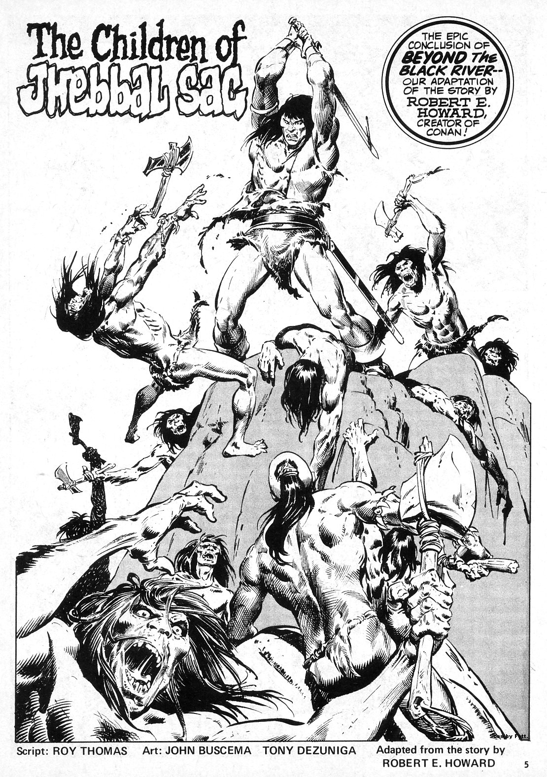 Read online The Savage Sword Of Conan comic -  Issue #27 - 5